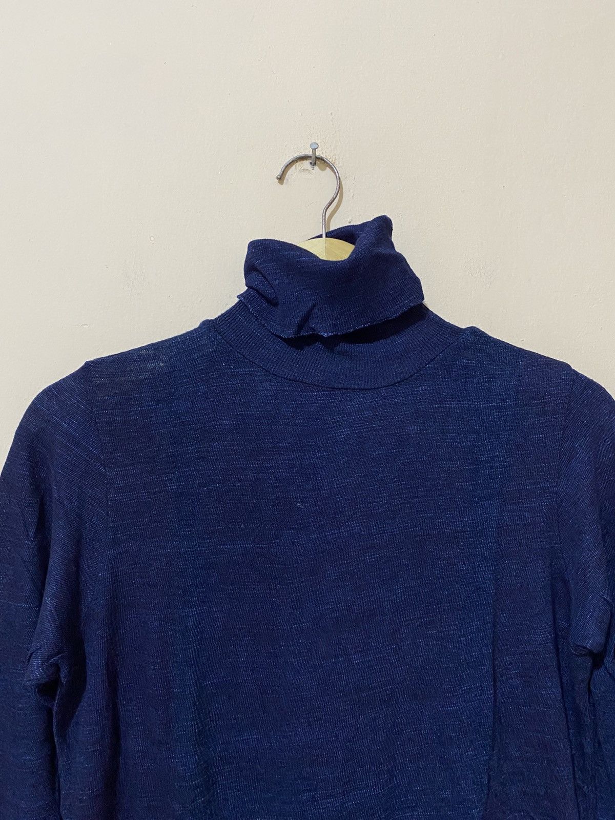 45rpm 45rpm Indigo Turtle Neck Sweaters Size US M / EU 48-50 / 2 - 3 Thumbnail
