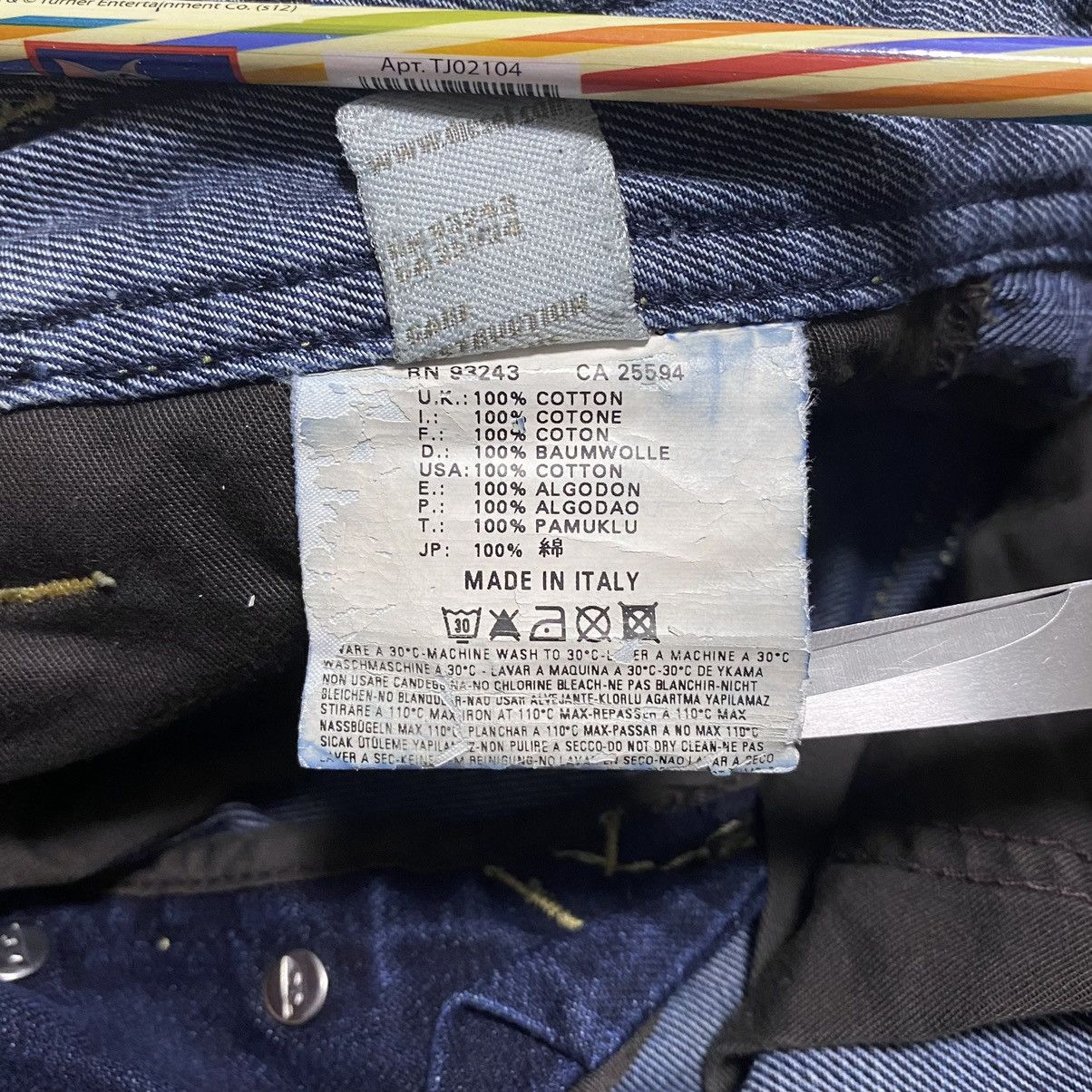 Diesel Women’s Diesel Slammer Washed Torn Distressed Denim Jeans Size 28" / US 6 / IT 42 - 21 Thumbnail