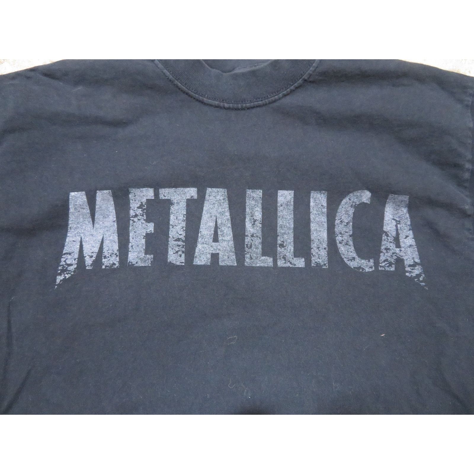 Other Metallica Skull Rebel Rock T-Shirt Double Sided Sz L 1990s Size US L / EU 52-54 / 3 - 3 Thumbnail