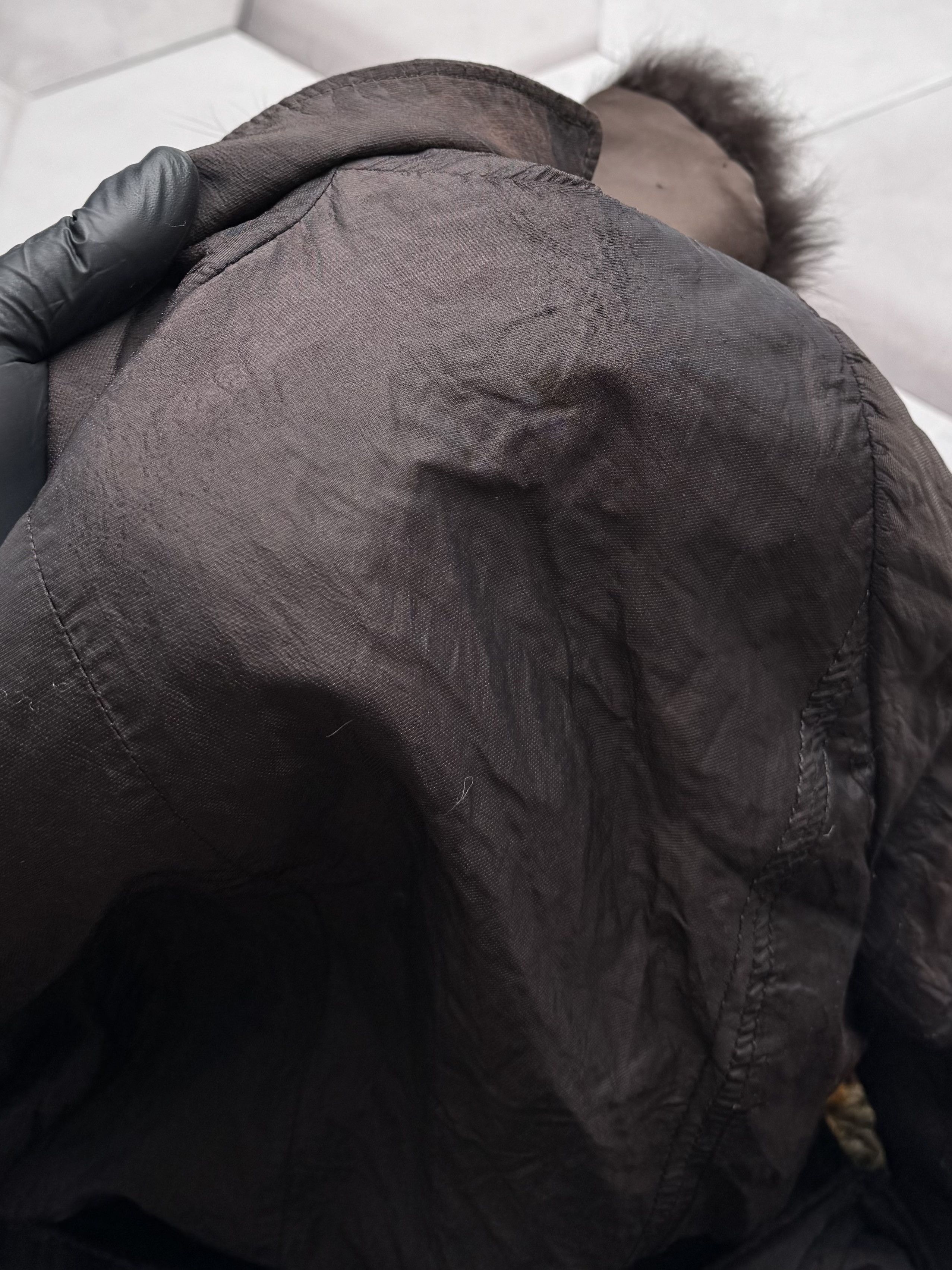 Vintage Vintage Coat With Real Fur Details (E4) Size L / US 10 / IT 46 - 19 Thumbnail