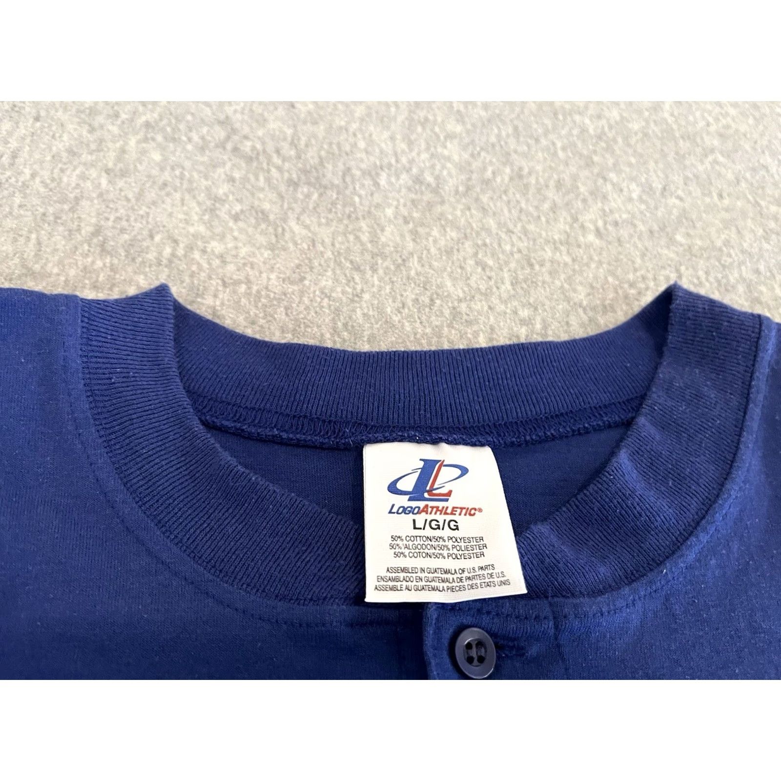 Logo Athletic VINTAGE 1999 Logo Athletic Texas Rangers Baseball Tee Shirt Blue MLB Mens Large Size US L / EU 52-54 / 3 - 2 Thumbnail