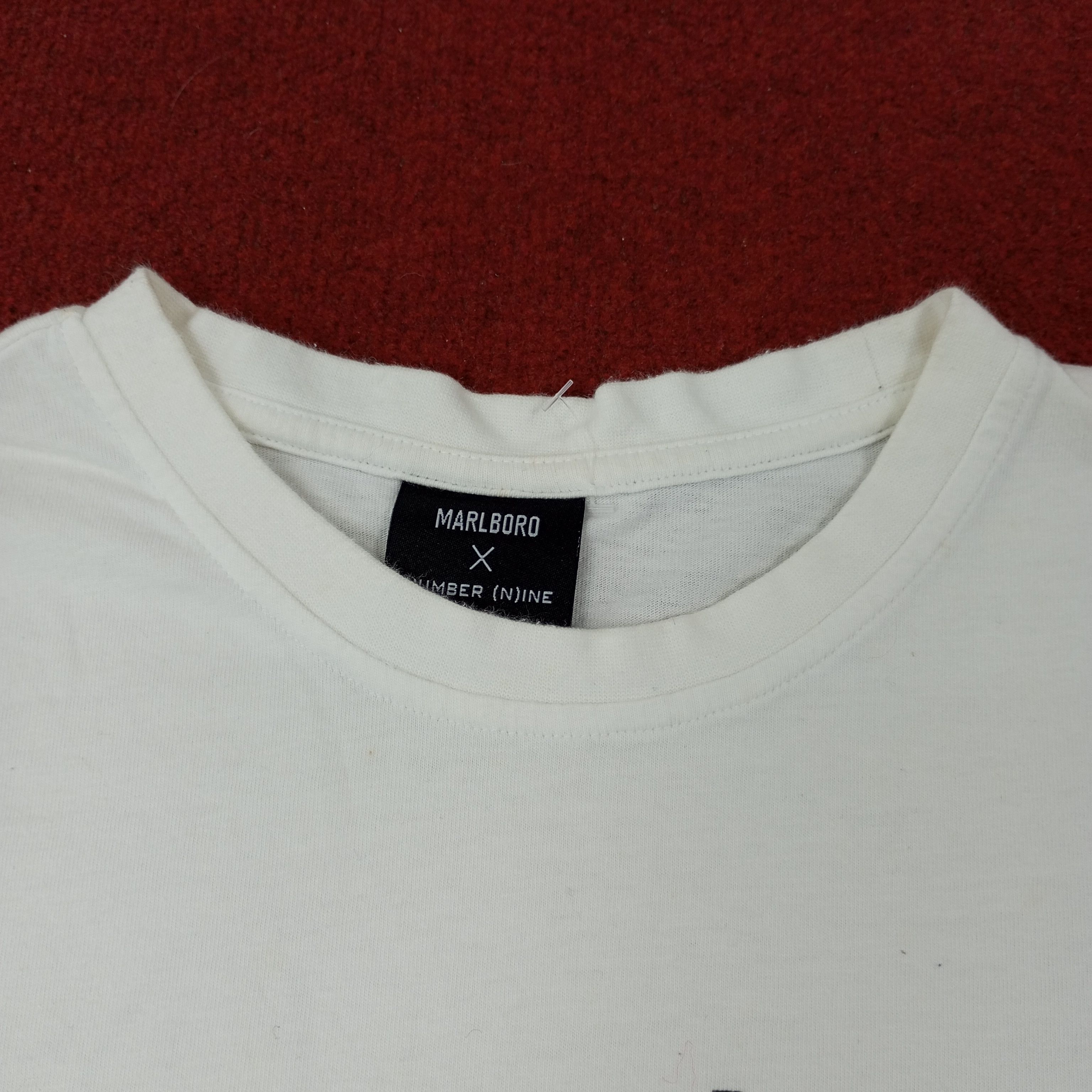 Marlboro Marlboro x Number Nine Japanese Brand Custom Tshirt c219n41 Size US M / EU 48-50 / 2 - 4 Thumbnail