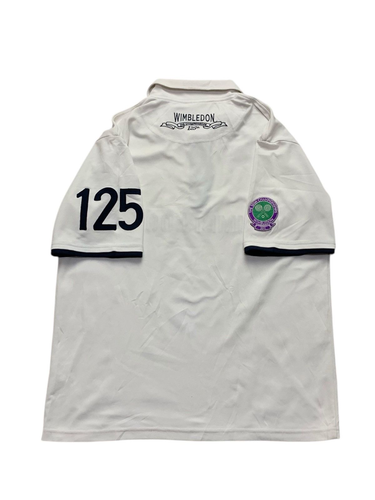 Sports Specialties 🐍 SOLD 🐍 Wimbledon The 125th Championships Polo Size US L / EU 52-54 / 3 - 2 Thumbnail