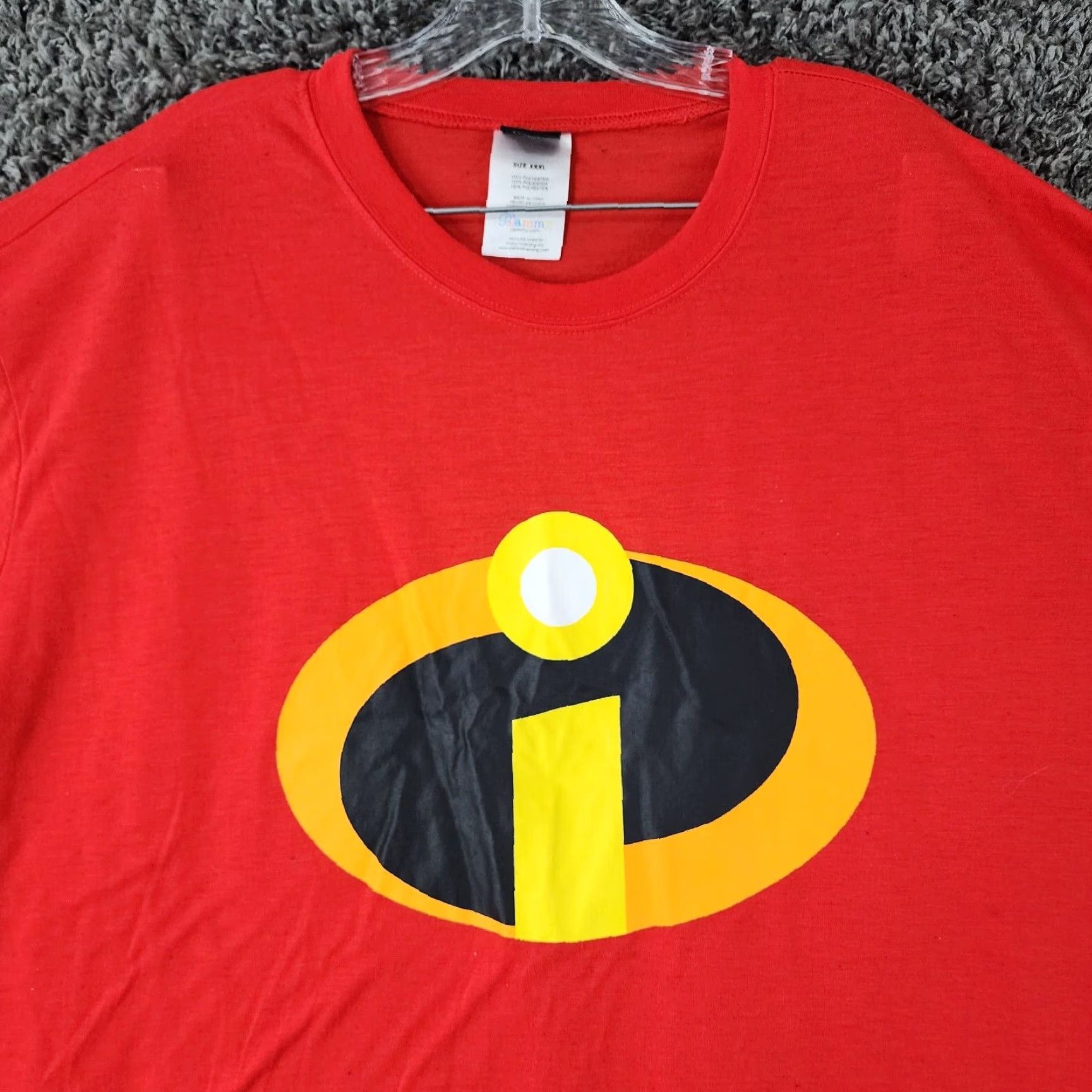 Vintage PIXAR The Incredibles Red Short Sleeve Pajama Top 3XL Unisex Size US XXL / EU 58 / 5 - 3 Thumbnail