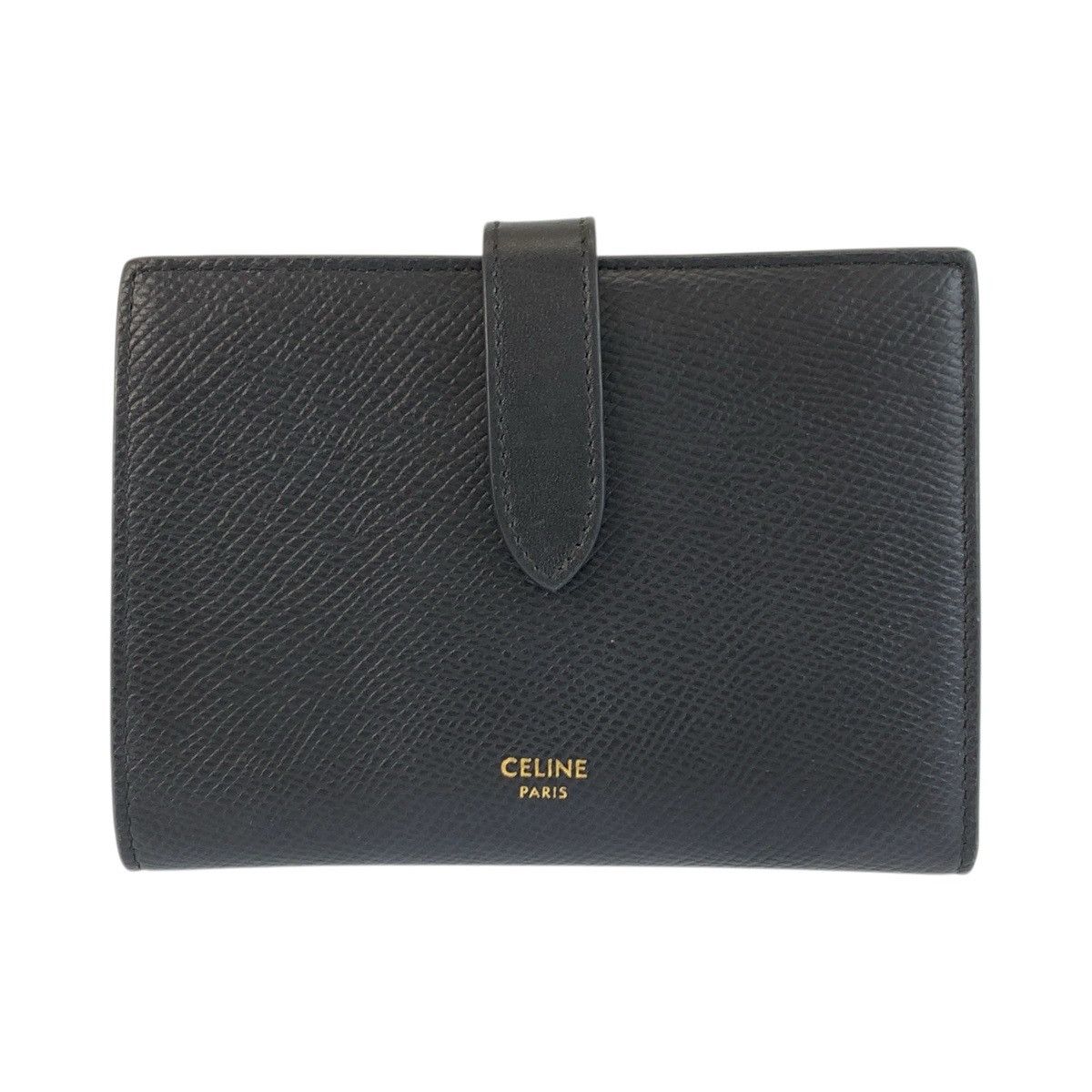 Celine Celine Celine Medium Strap Wallet Leather Wallet Leather Short Wallet DUTY FREE for USA Size ONE SIZE - 1 Thumbnail