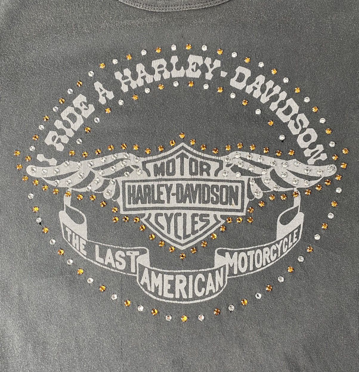 Trunk Ltd Harley Davidson Trunk LTD Swarovski Crystal Shirt Small Size S / US 4 / IT 40 - 5 Thumbnail