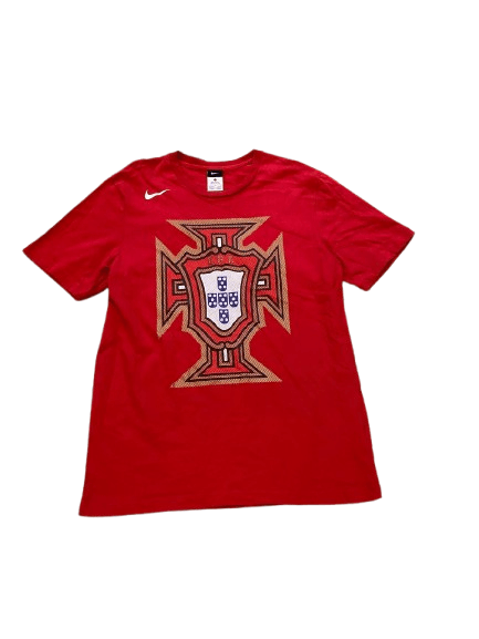 Nike Vintage Nike Big Y2K Logo Red Short Sleeve T-Shirt Size L Size US L / EU 52-54 / 3 - 1 Thumbnail