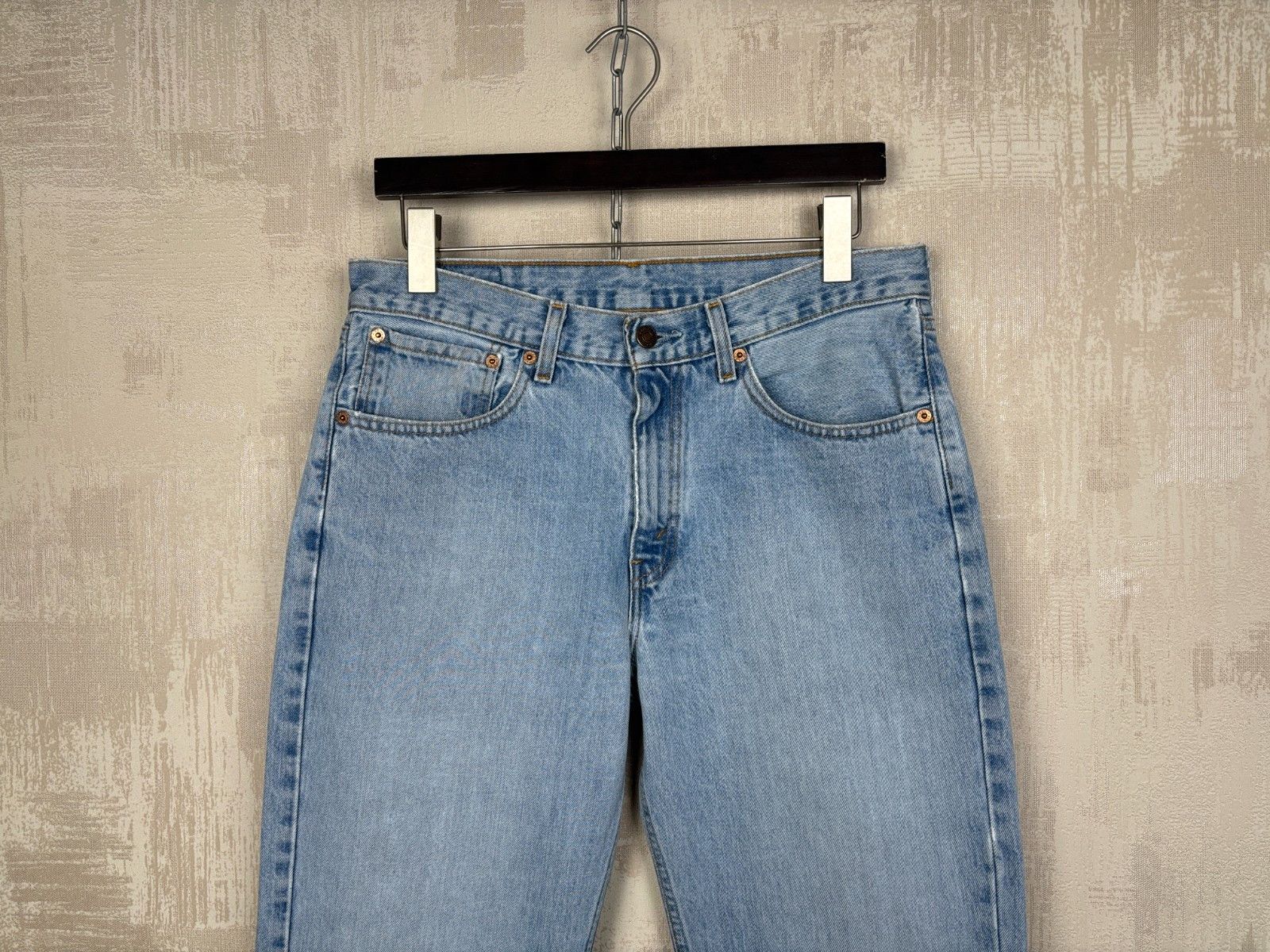 Levi's Vintage Levi's 751 02 Light Blue Stone Wash Denim Jeans Size US 33 - 11 Thumbnail