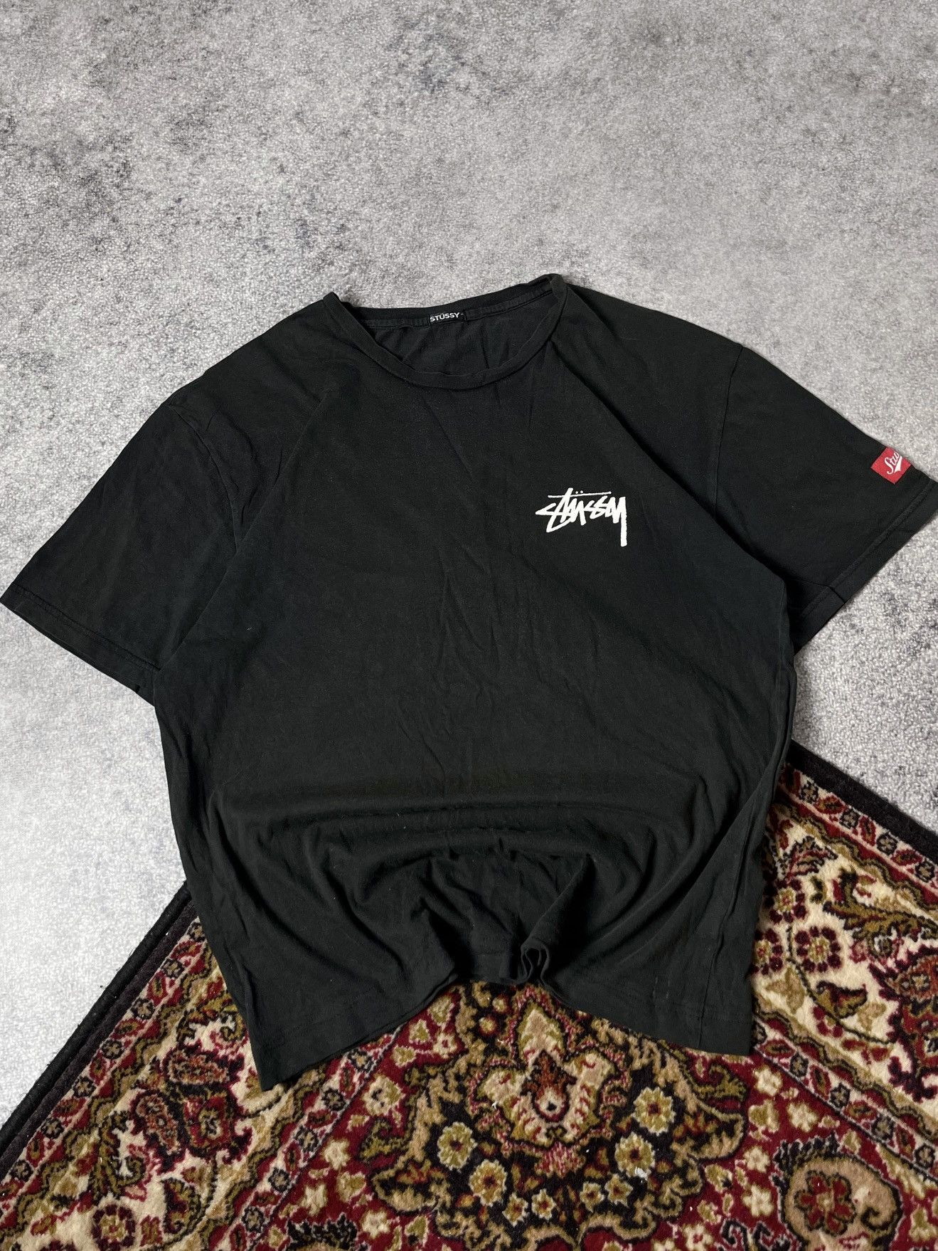 Stussy 🔥90’S STUSSY BOXY USA BIG LOGO T SHIRT VINTAGE TEE Size US M / EU 48-50 / 2 - 3 Thumbnail