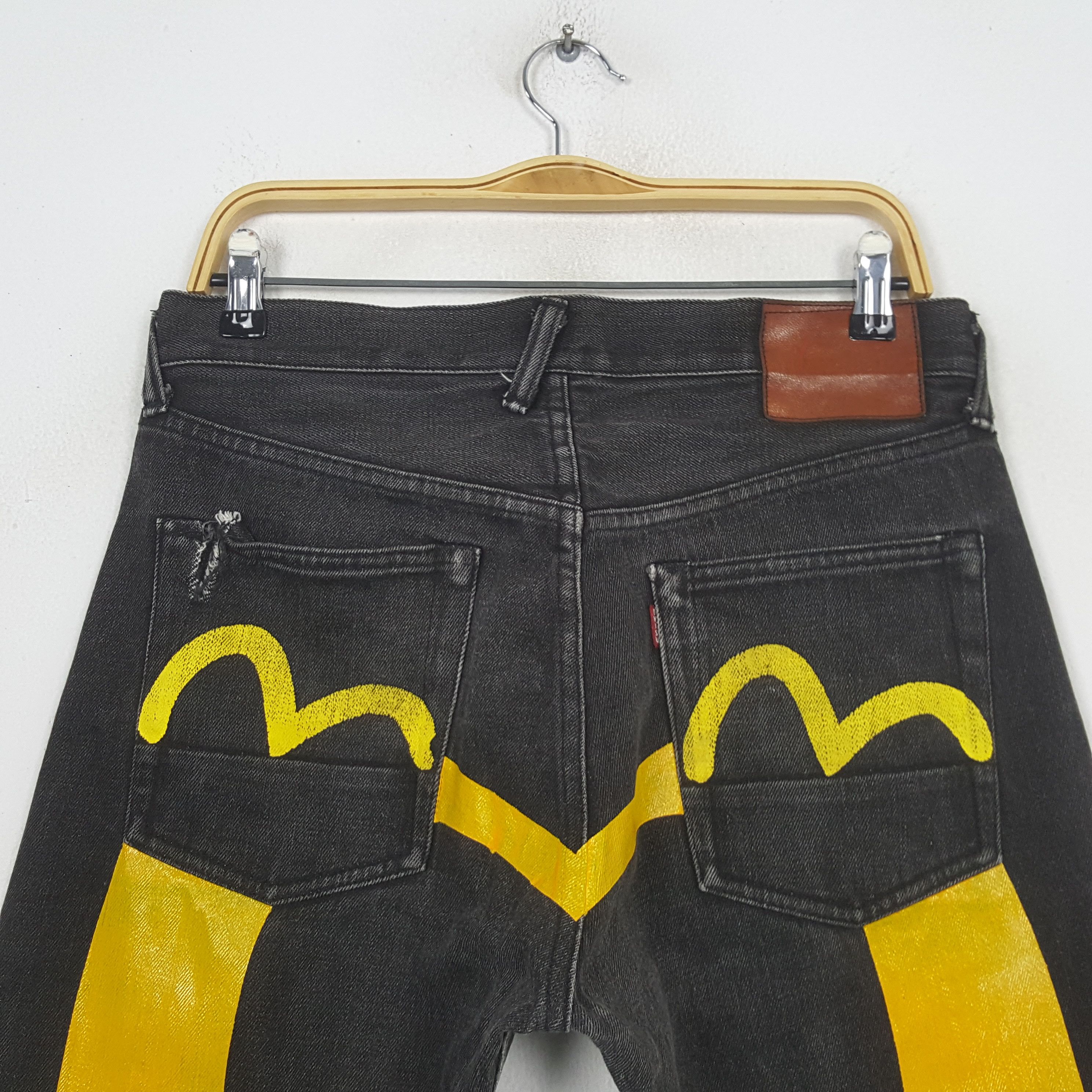 Evisu Vintage Evisu Japanese Brand Daicock Custom Style Jeans RR27 Size US 31 - 2 Thumbnail