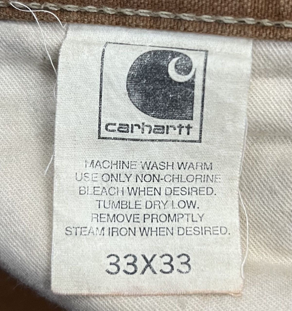 Carhartt × Vintage VINTAGE CARHARTT DENIM PANTS Size US 35 - 22 Thumbnail