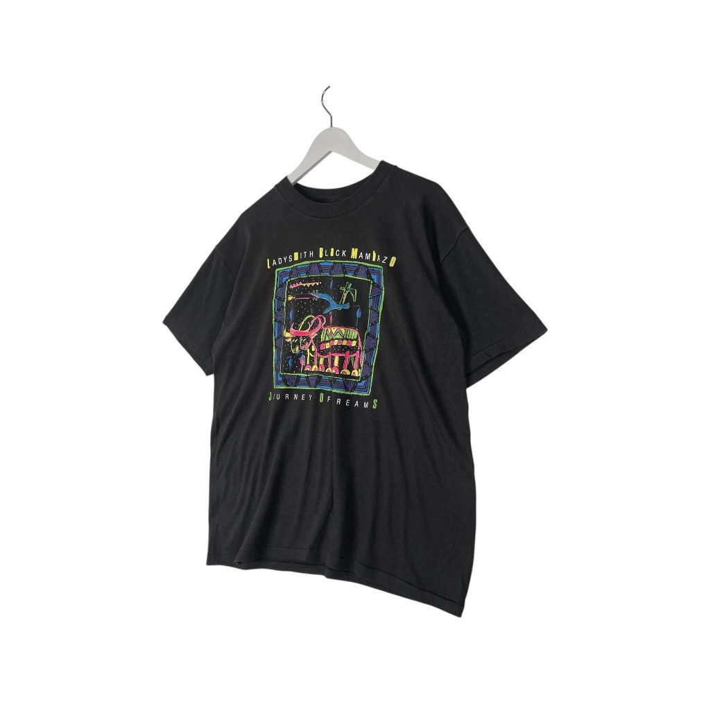 Designer × Vintage vintage T-shirt Ladys mith Black Mamdazo journey of dreams- Size US M / EU 48-50 / 2 - 2 Thumbnail