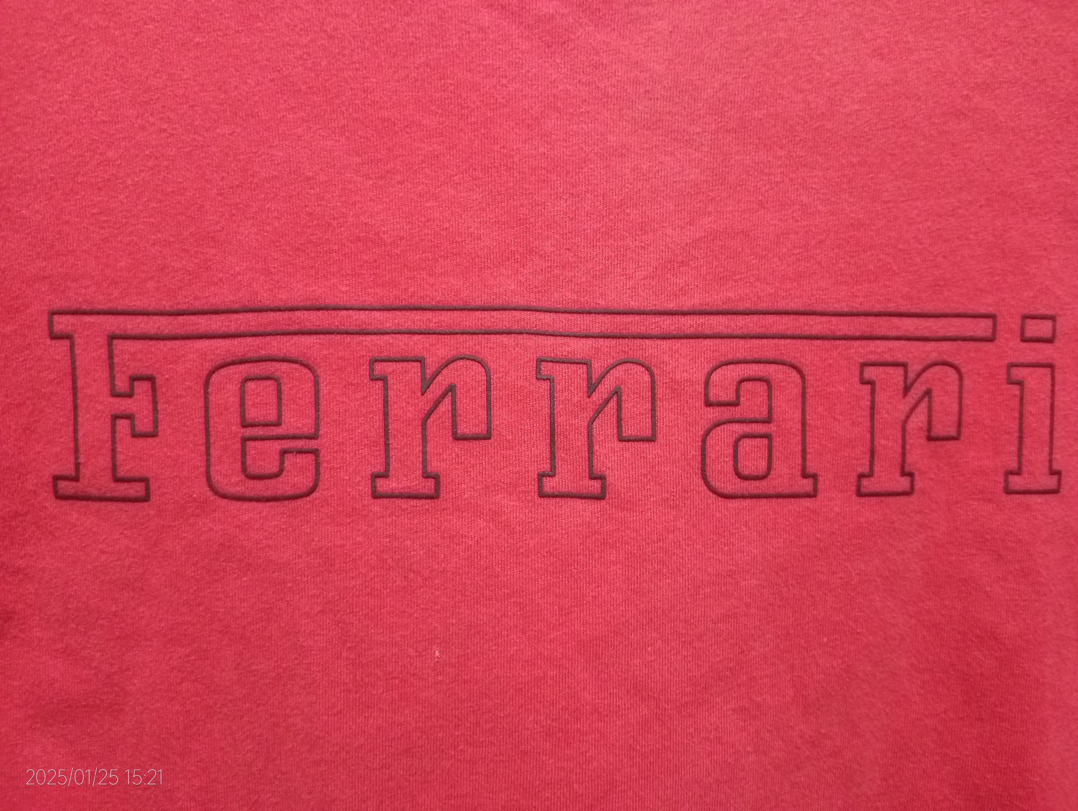 Ferrari × Puma Vintage Puma X Ferrari Spellout Tee Very Rare Size US L / EU 52-54 / 3 - 6 Thumbnail