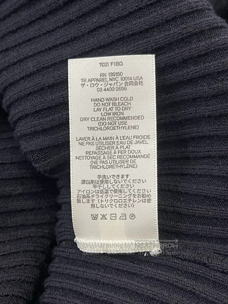 The Row The Row Ribbed wool top Size S / US 4 / IT 40 - 5 Thumbnail