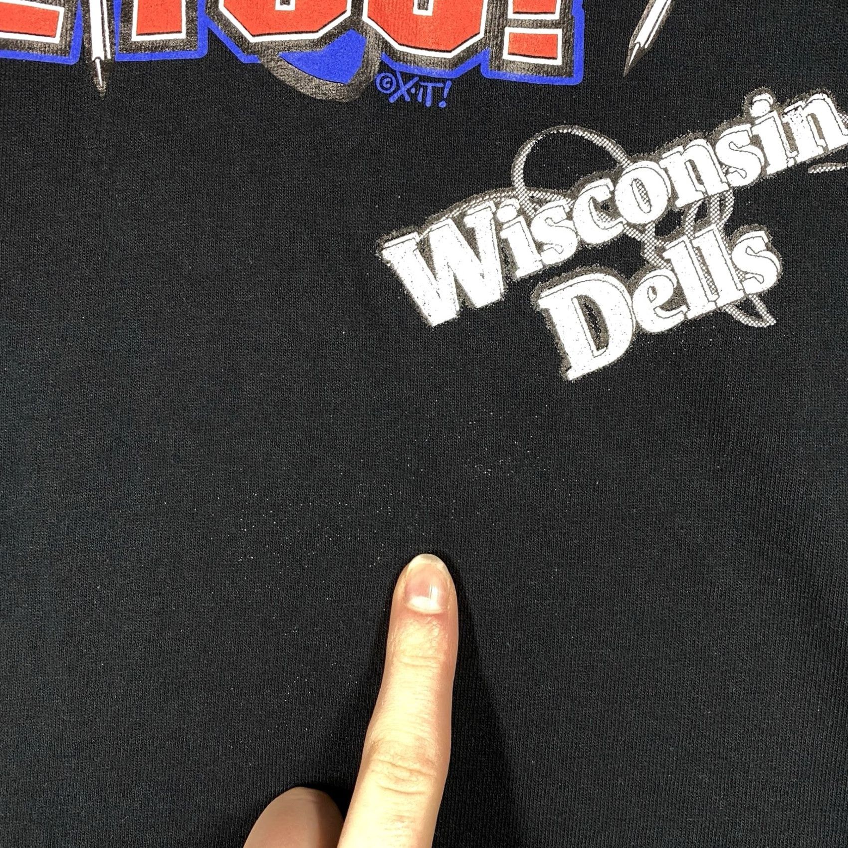 Gildan VINTAGE Wisconsin Dells Lets Play Carpenter T Shirt 2XL Black Naughty Lets Play Carpenter Mens T-Shirt Size US XXL / EU 58 / 5 - 5 Thumbnail