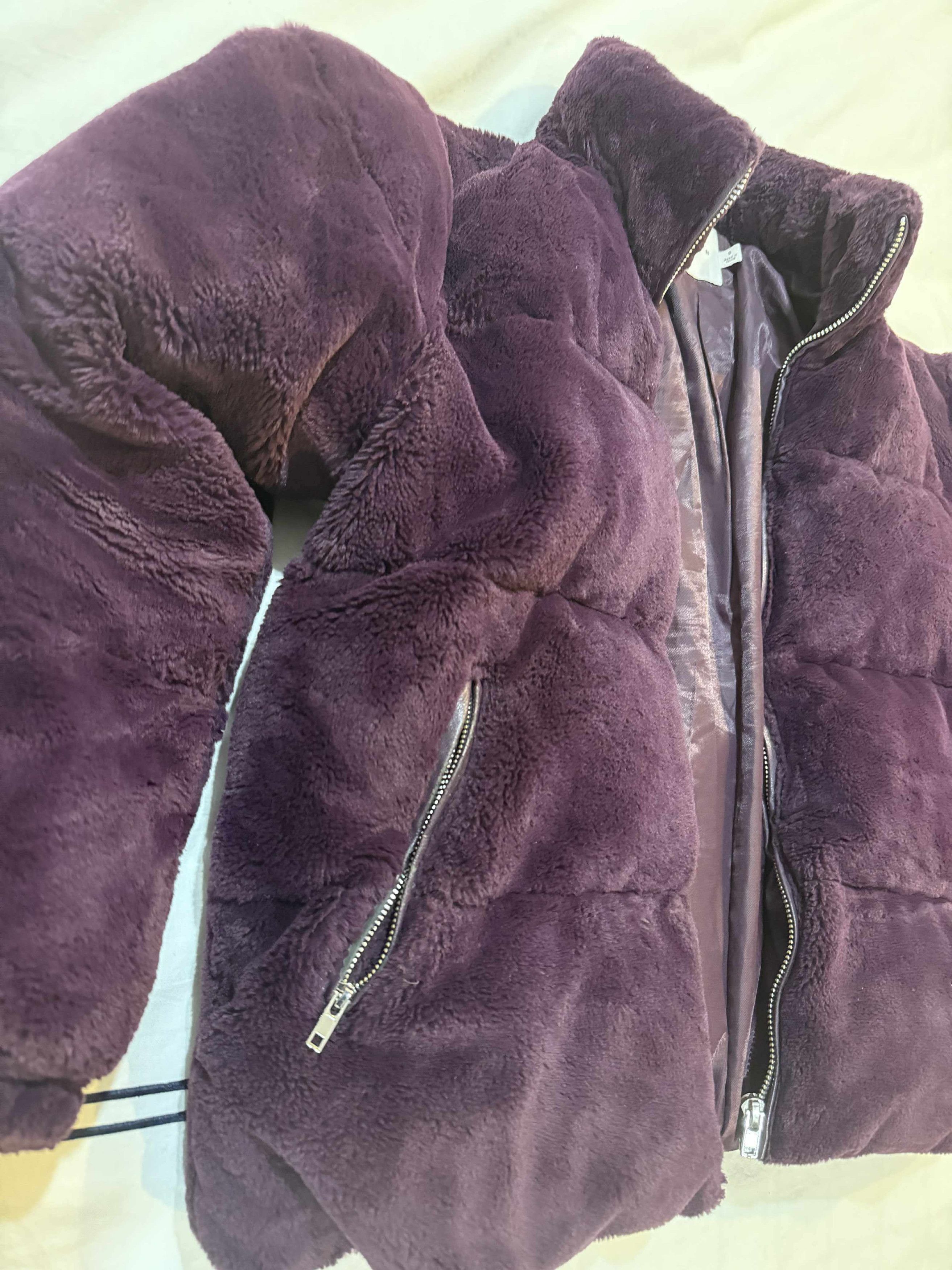 Topman Topman Purple Puffer Jacket Size US S / EU 44-46 / 1 - 7 Thumbnail