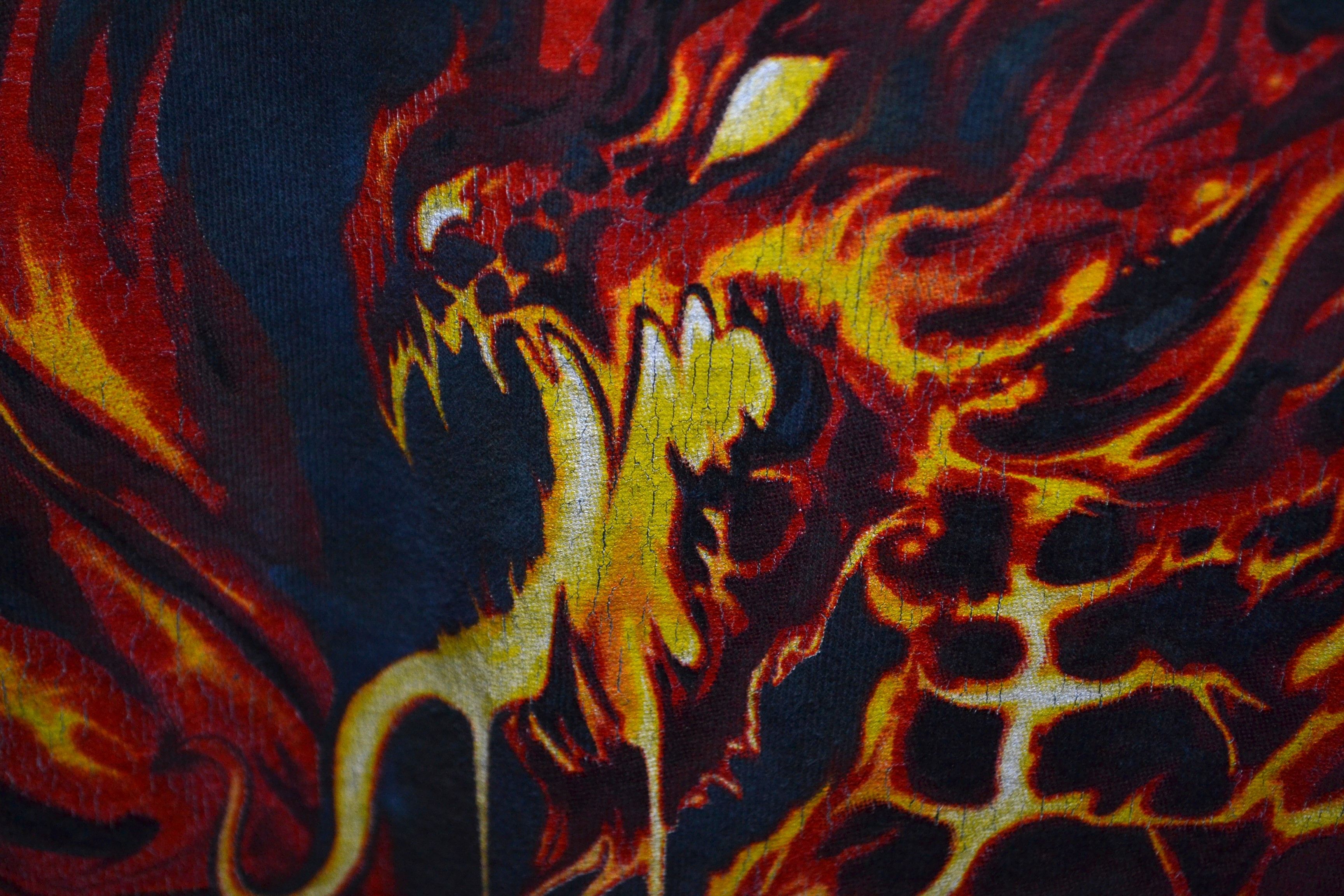 Liquid Blue Liquid Blue Cedar Point Tie Dye Dragon T-Shirt Size US M / EU 48-50 / 2 - 6 Thumbnail