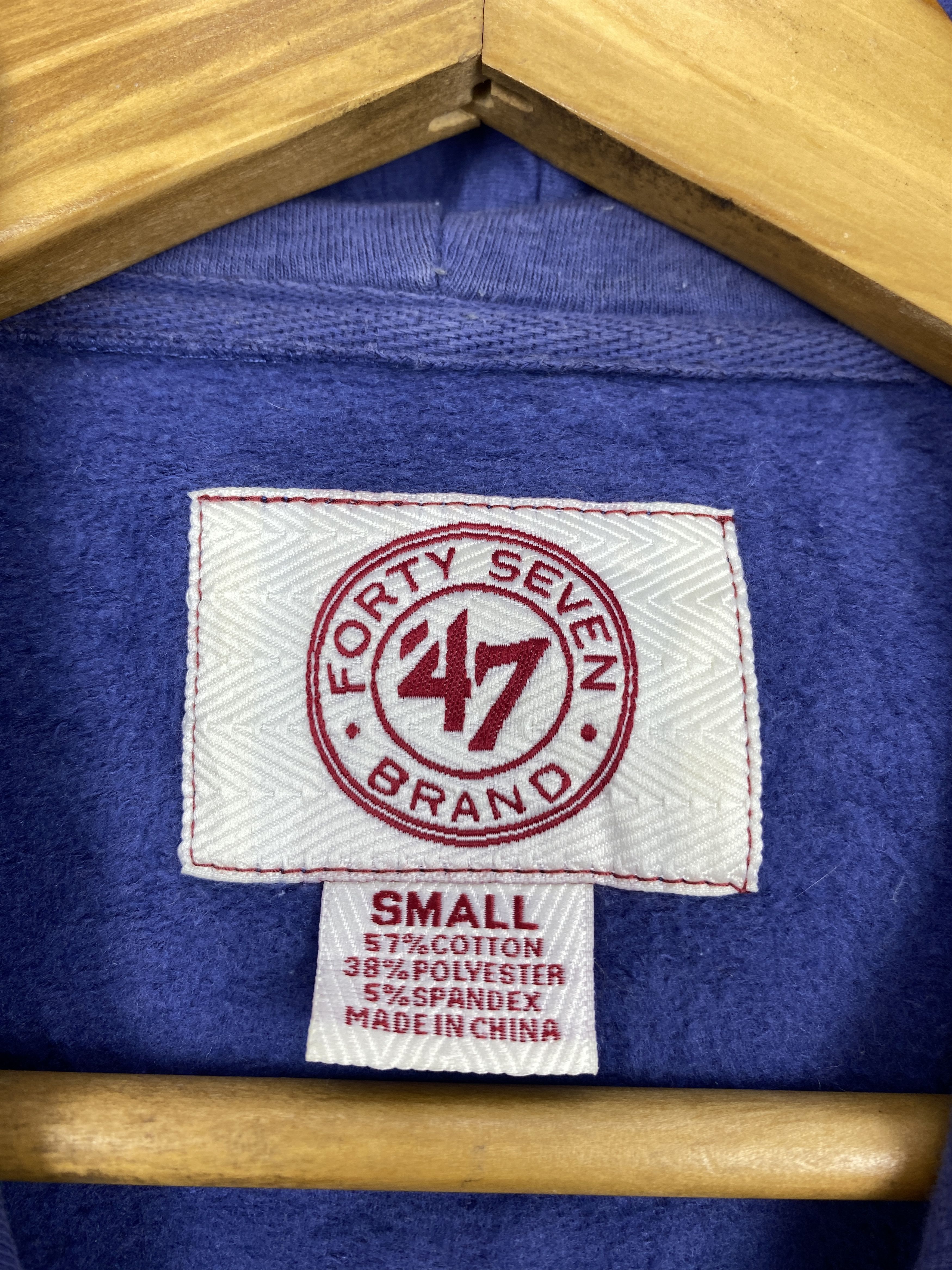 Other 47 Brand LA Dodgers Full-Zip Purple Hoodie S BP0032 Size US S / EU 44-46 / 1 - 5 Thumbnail