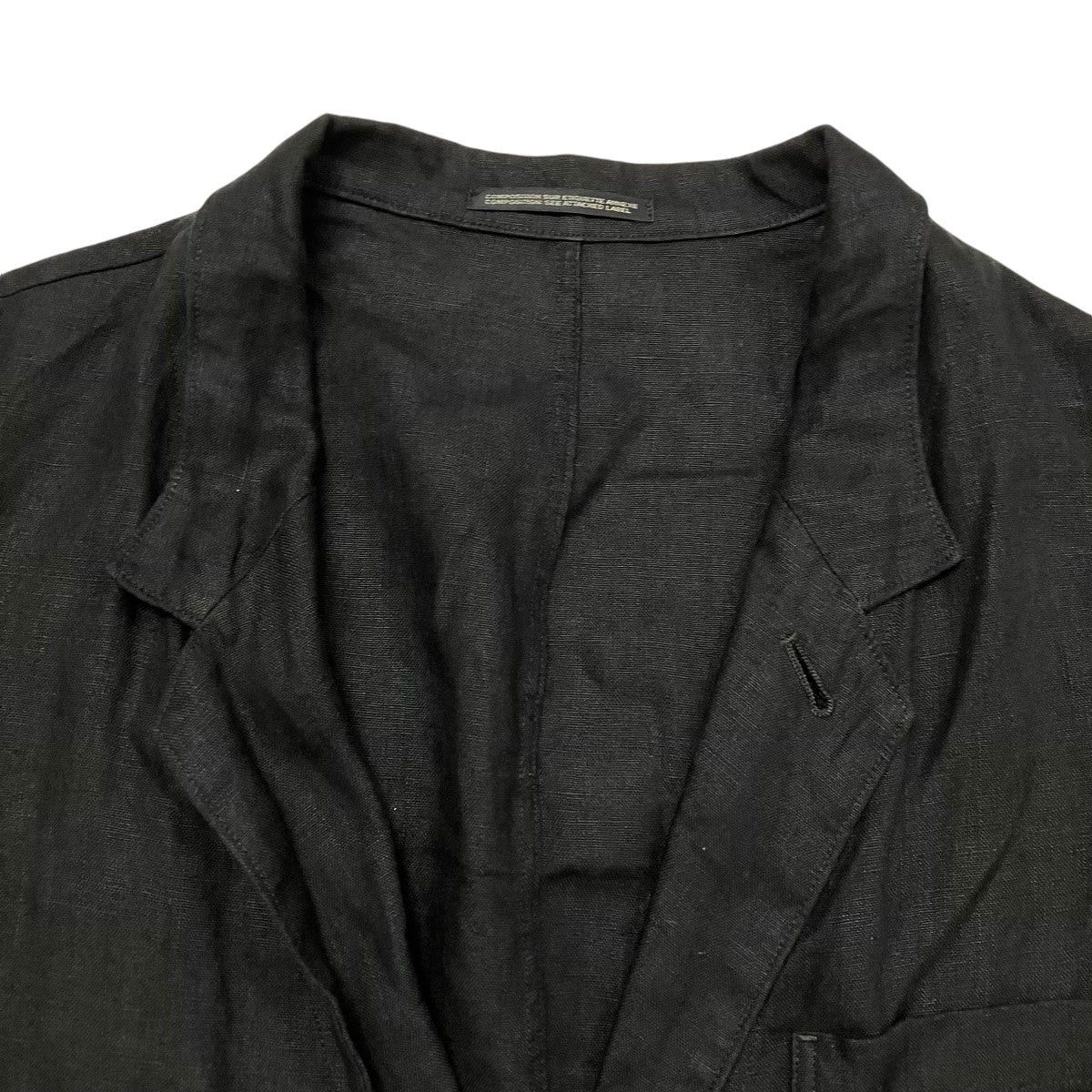 Yohji Yamamoto yohji yamamoto 3B linen jacket HN-J96-322 Size US L / EU 52-54 / 3 - 4 Thumbnail
