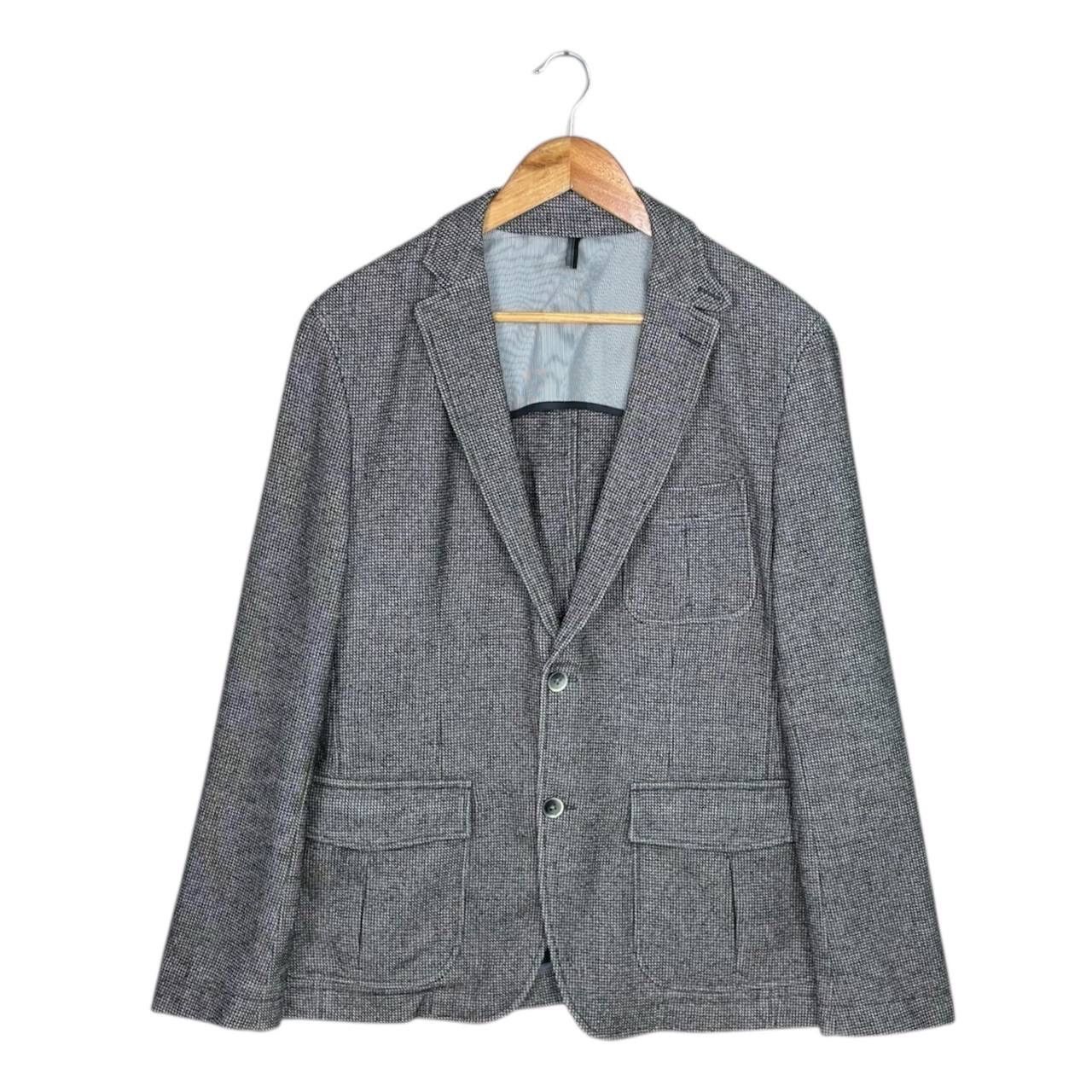 Hugo Boss Hugo Boss Slim Fit Blazer Jacket Gray Wool Blend Size 50S - 1 Thumbnail