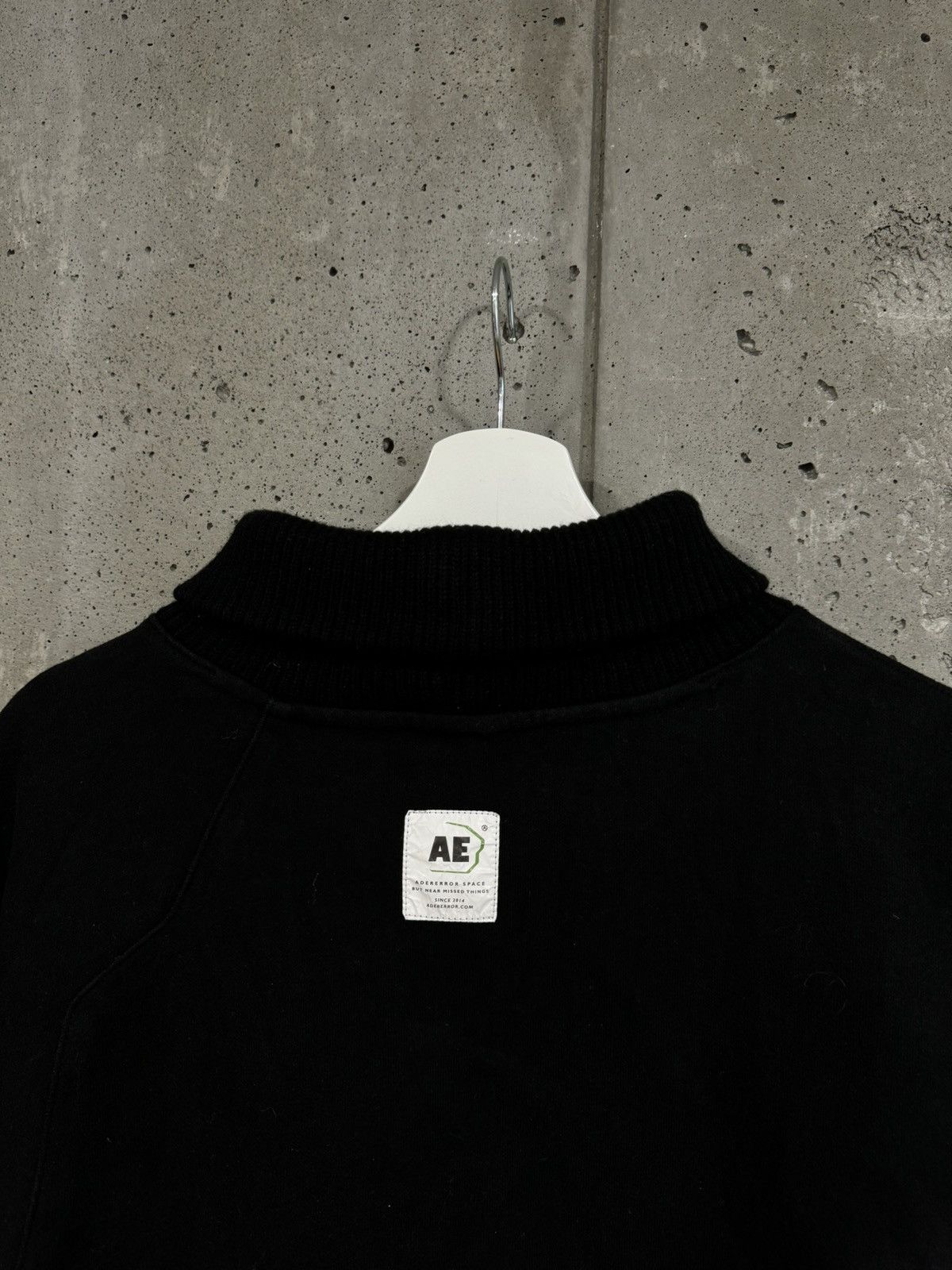 Ader Error Ader Error Turtleneck Long Sleeve Sweatshirt Black Size A1 Size US M / EU 48-50 / 2 - 6 Thumbnail