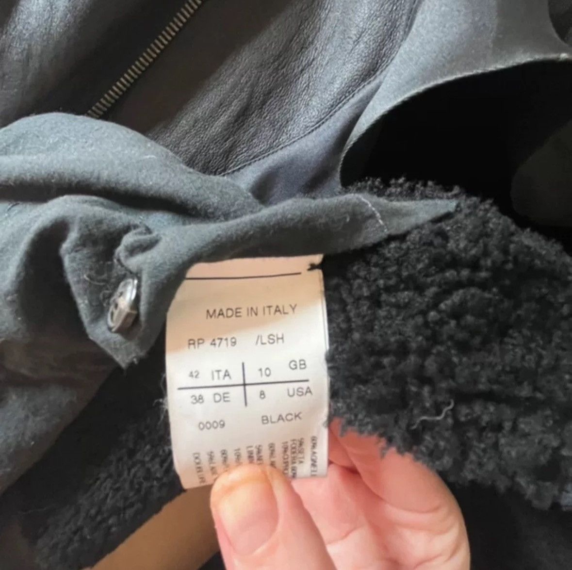 Rick Owens Rick Owens fur one-piece leather jacket 2412-Nextarrow Size US M / EU 48-50 / 2 - 7 Thumbnail