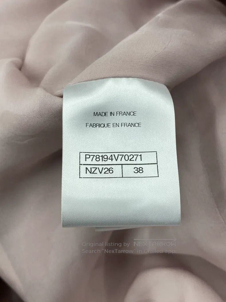 Chanel Chanel Pink tweed coat Size XS / US 0-2 / IT 36-38 - 6 Thumbnail