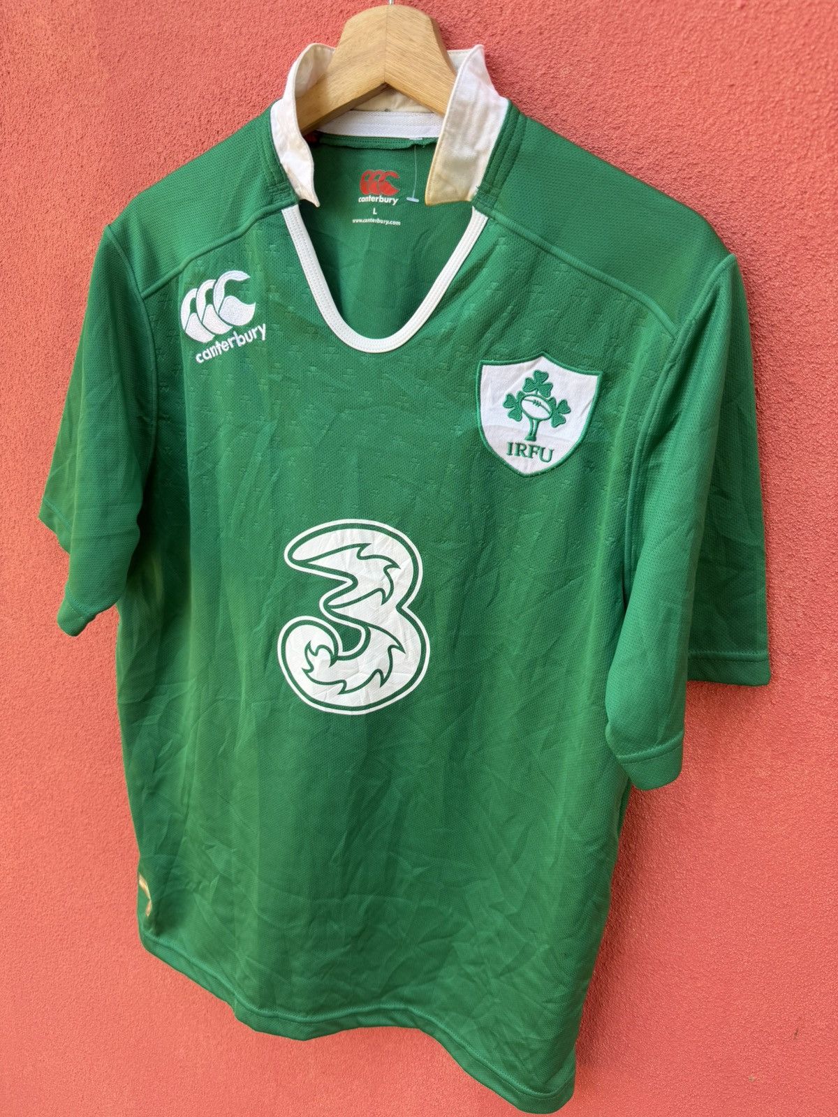 Canterbury of New Zealand Ireland Rugby IRFU x CCC Size US L / EU 52-54 / 3 - 2 Thumbnail