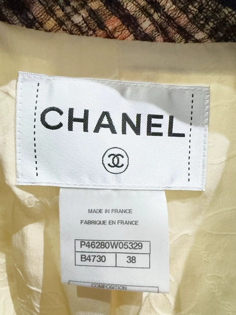 Chanel Chanel Edinburgh series tweed jacket 2503-Nextarrow Size XS / US 0-2 / IT 36-38 - 3 Thumbnail