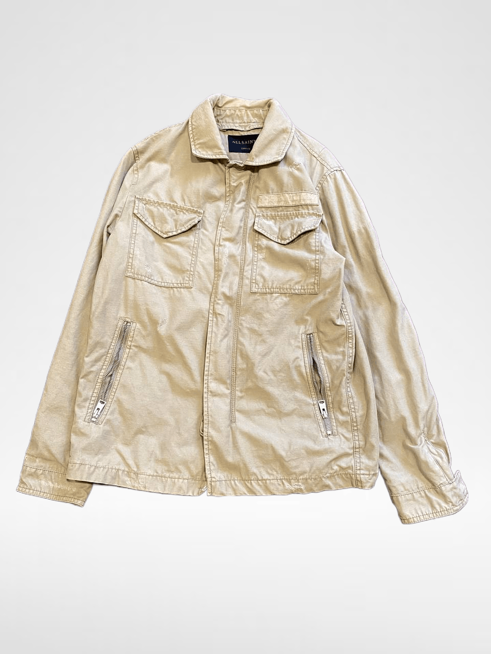 Allsaints Streetwear Vintage Allsaints Zip Jacket Size US S / EU 44-46 / 1 - 1 Thumbnail