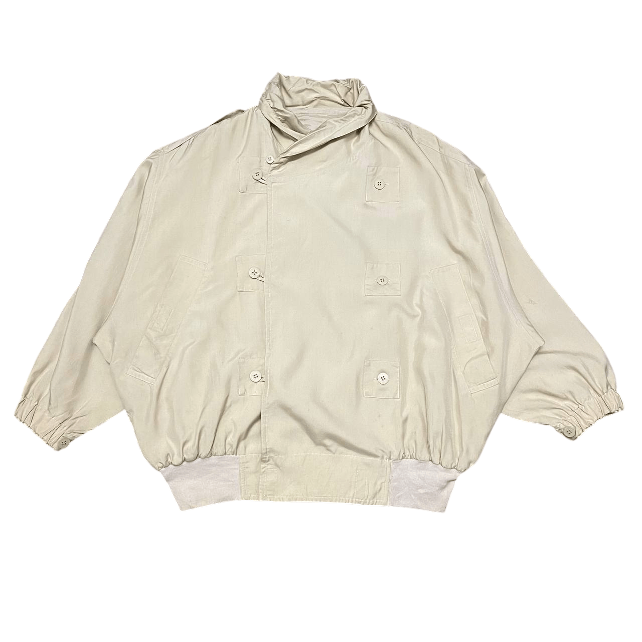 Issey Miyake Vintage Issey Miyake Inspired Bomber Style Jacket Size US L / EU 52-54 / 3 - 1 Thumbnail