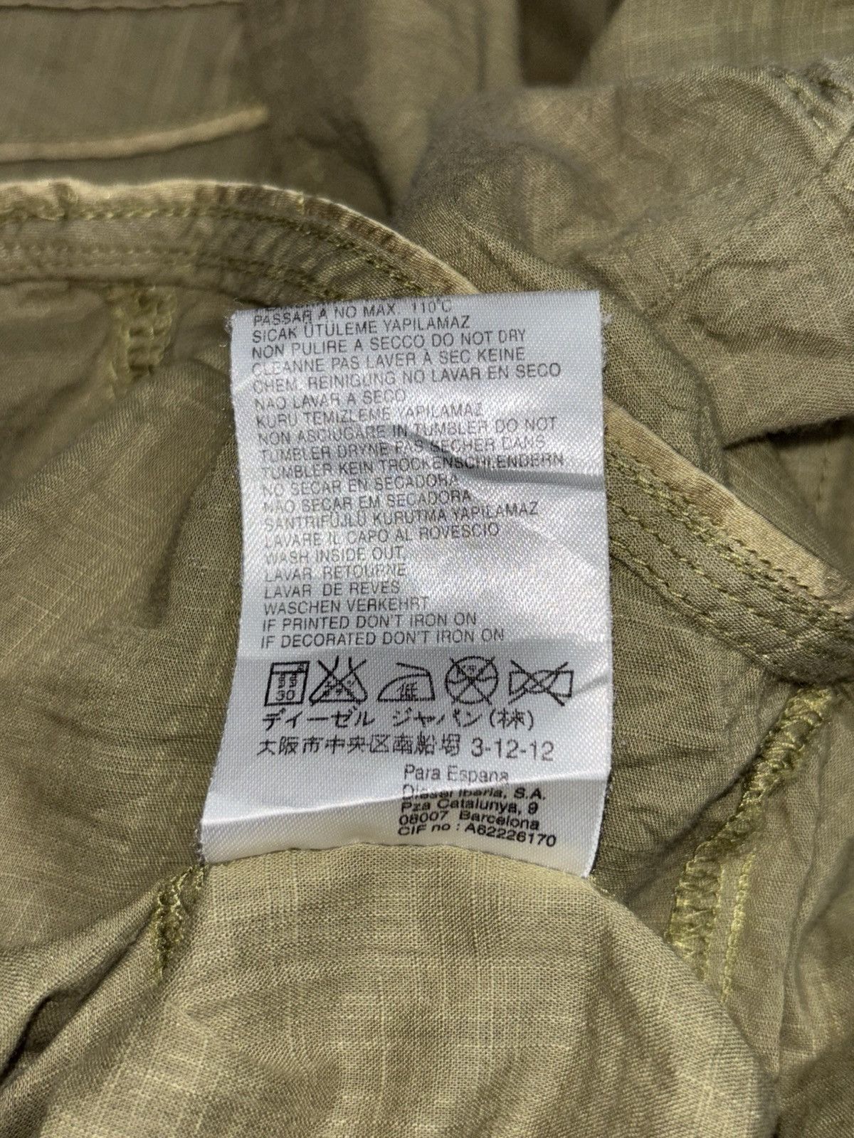 Diesel DIESEL Green Shirt Size US S / EU 44-46 / 1 - 14 Thumbnail