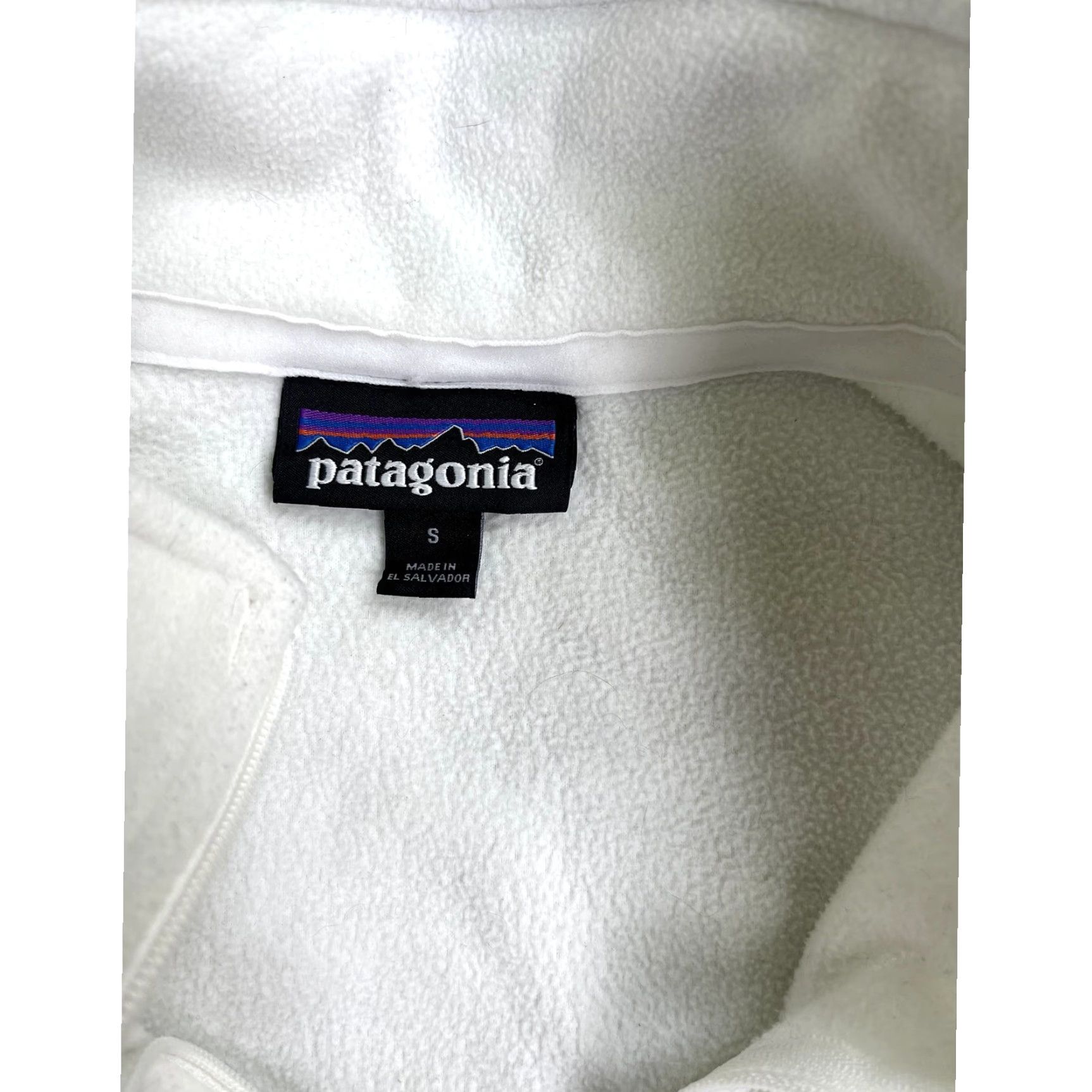 Patagonia Patagonia Women's Micro D Fleece Jacket Size Small White Size S / US 4 / IT 40 - 4 Thumbnail