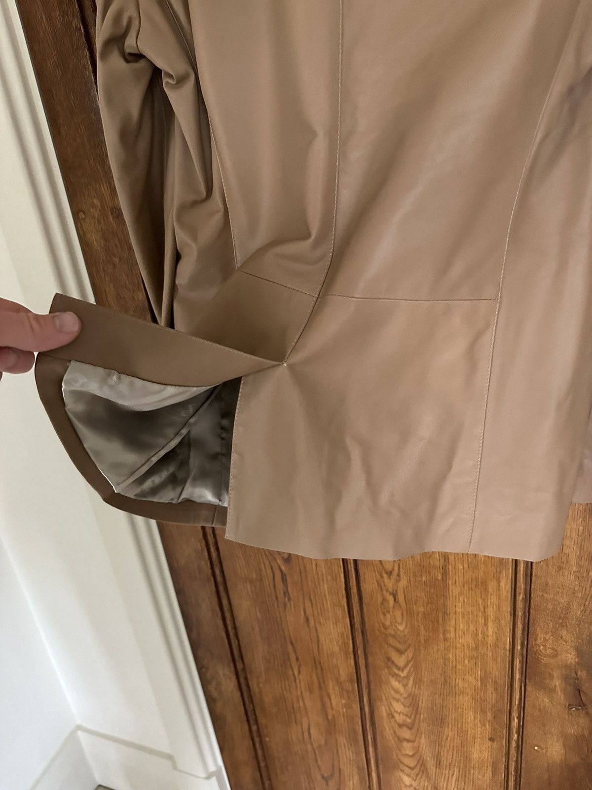 Burberry Burberry leather jacket blazer sample C Bailey Size US M / EU 48-50 / 2 - 23 Thumbnail