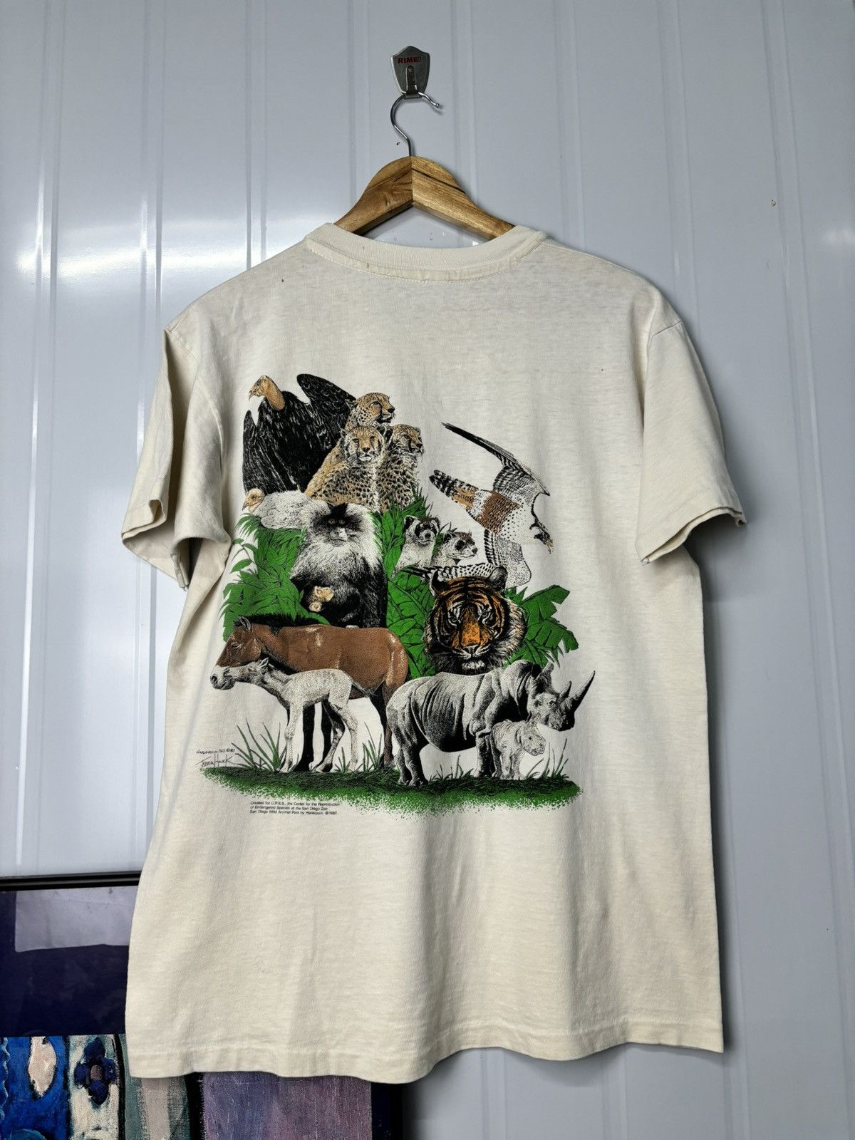 Vintage RARE! Vintage 1987 Art Animal Tee OVP Size US M / EU 48-50 / 2 - 6 Thumbnail