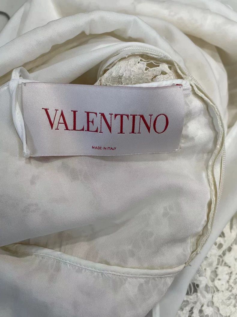 Valentino Valentino White lace dress Size XS / US 0-2 / IT 36-38 - 5 Thumbnail