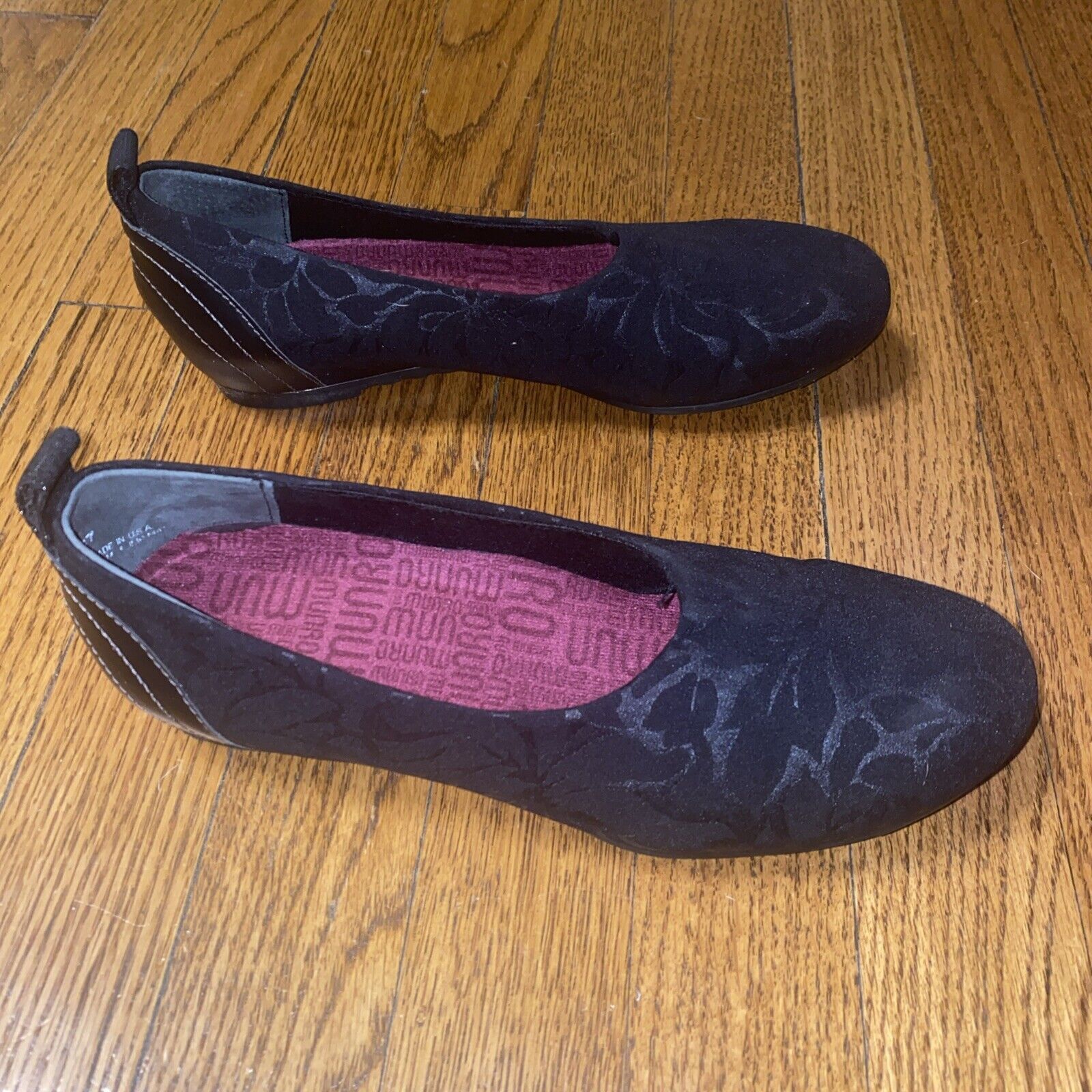 Other MUNRO AMERICAN Iriana Black floral Women's Shoes Sz 7.5 Size US 7.5 / IT 37.5 - 5 Thumbnail