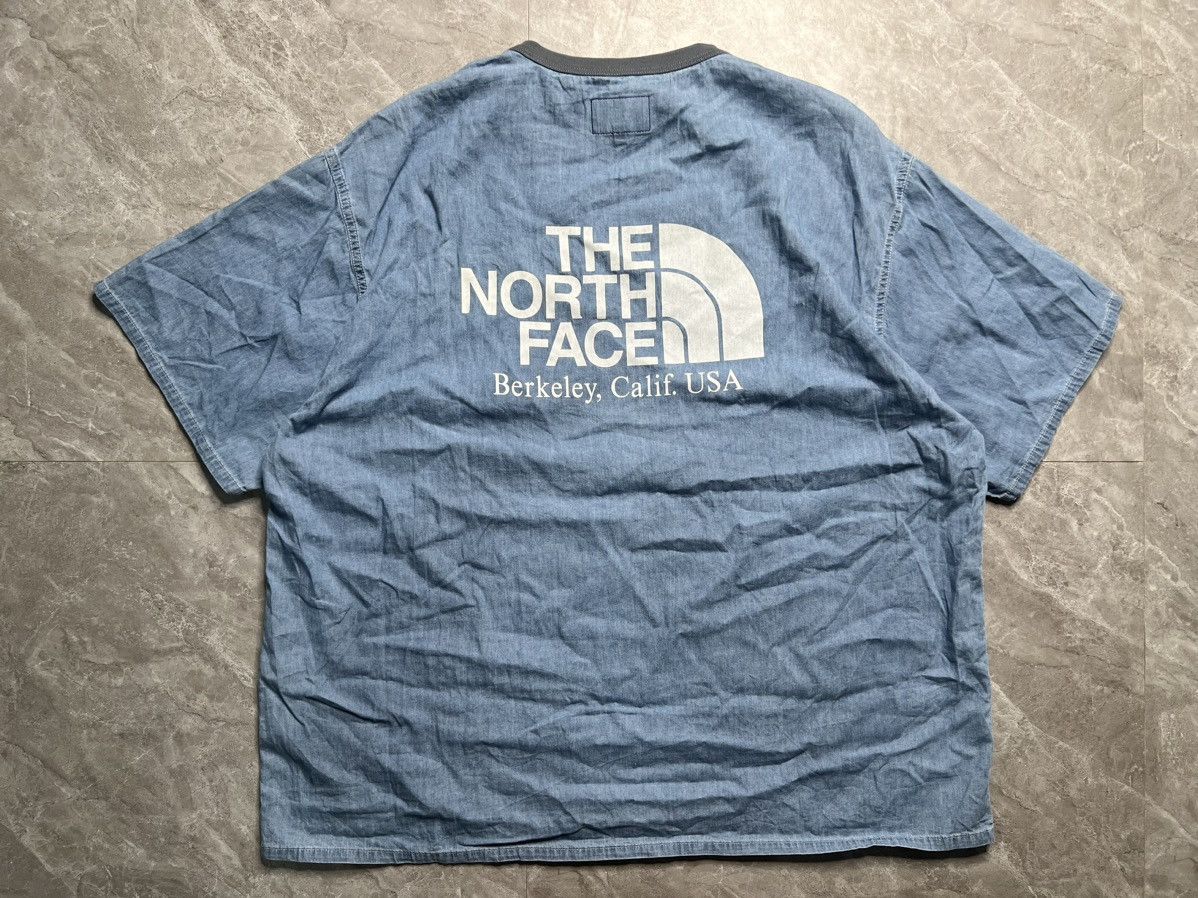 Nanamica × The North Face TNF x Nanamica Light Denim Oversized Tee Size US M / EU 48-50 / 2 - 1 Thumbnail
