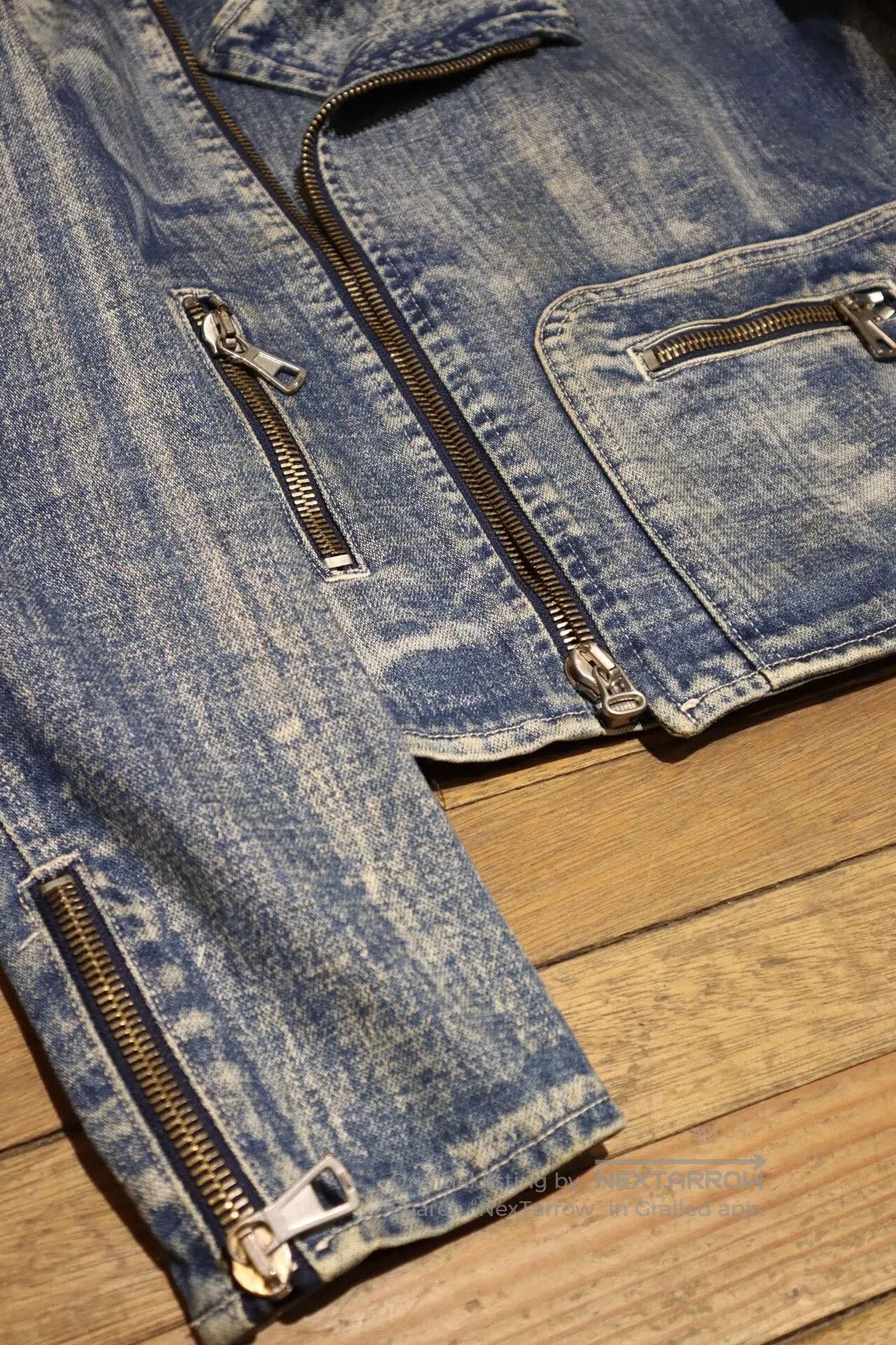 Maison Margiela Maison Martin Margiela Biker Denim Jacket. Size S / US 4 / IT 40 - 9 Thumbnail