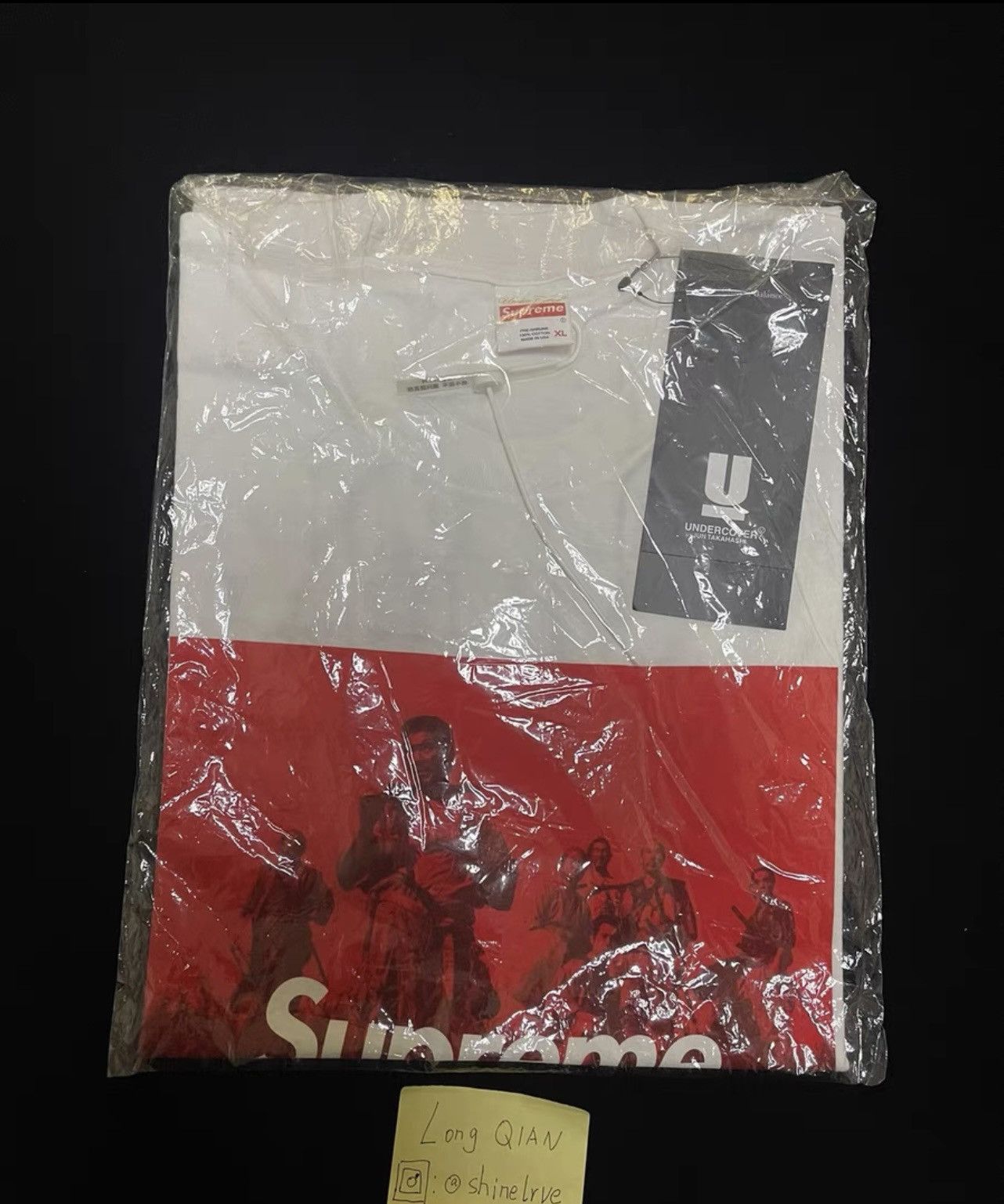 image of Supreme Undercover Seven Samurai Tee Dswt in White, Men's (Size XL)