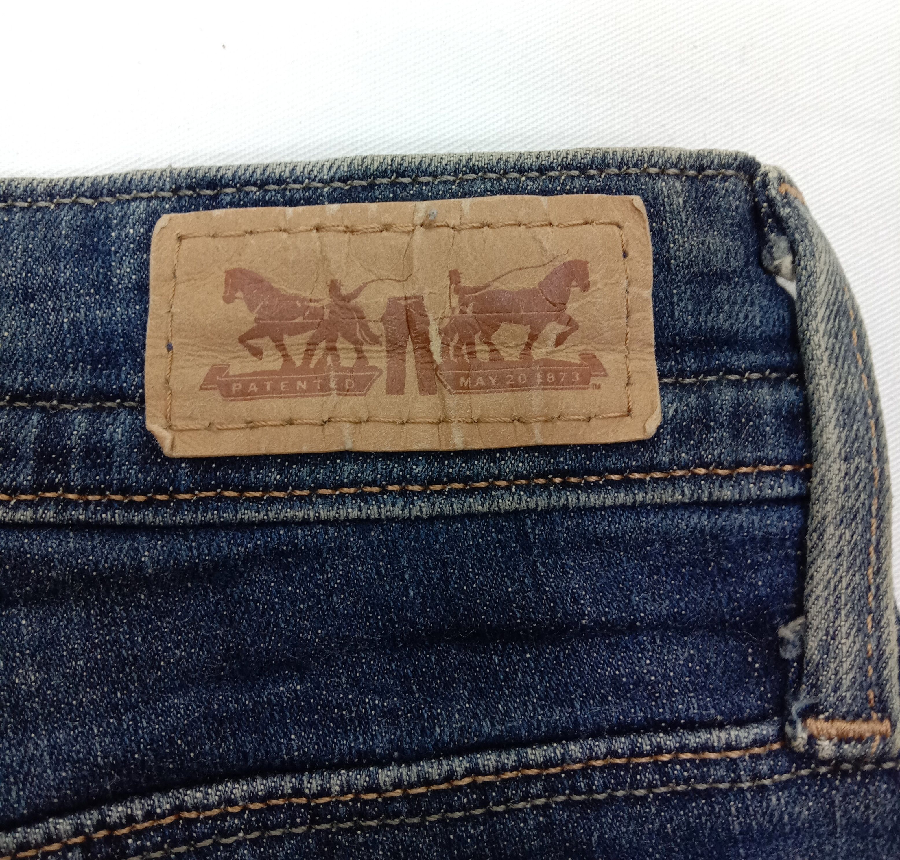 Levi's Vintage Levi's Mid Rise Skinny Jeans Size 32" / US 10 / IT 46 - 14 Thumbnail