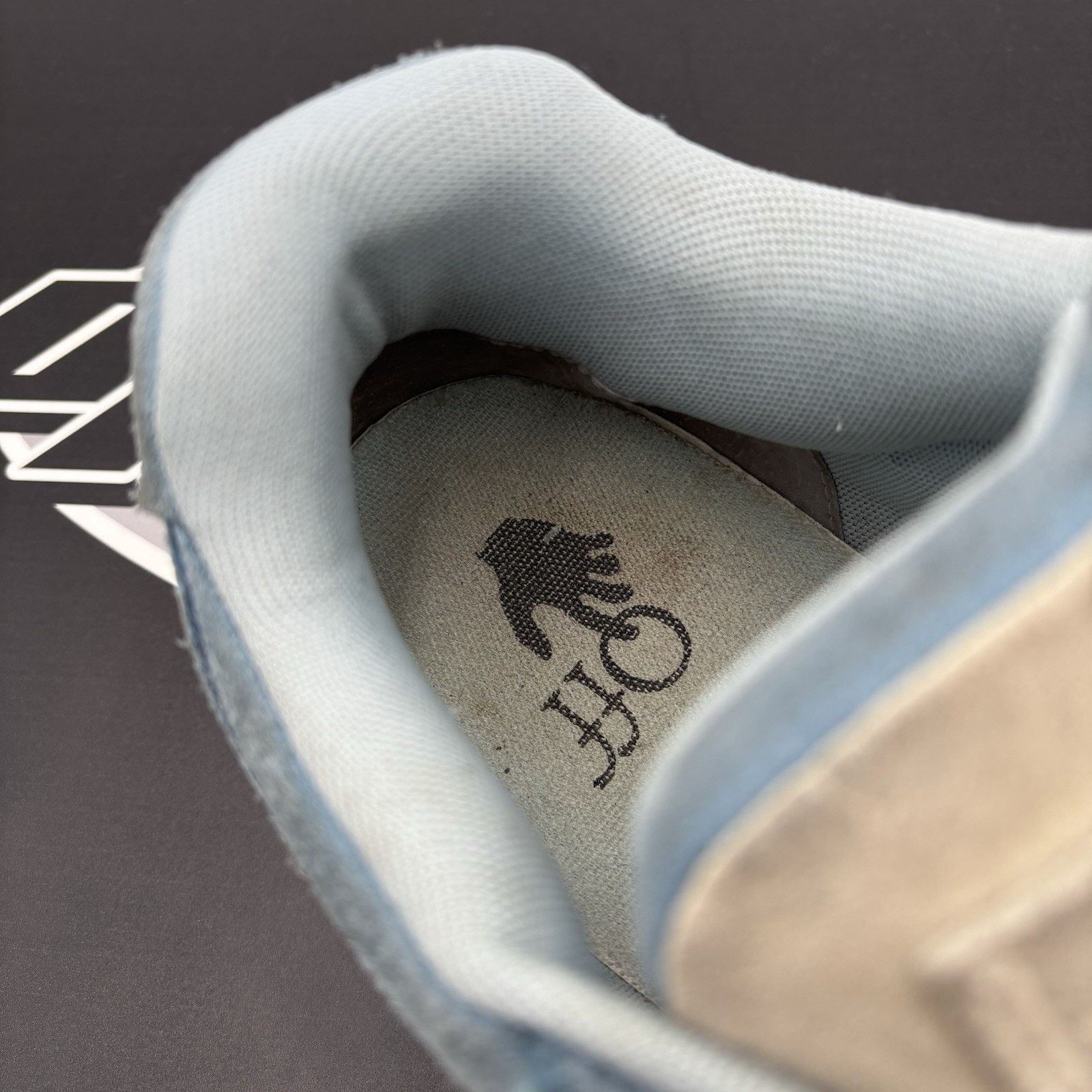 Off-White Off-White Out of Office Suede ' Light Blue, White ‘ Size US 12 / EU 45 - 16 Thumbnail