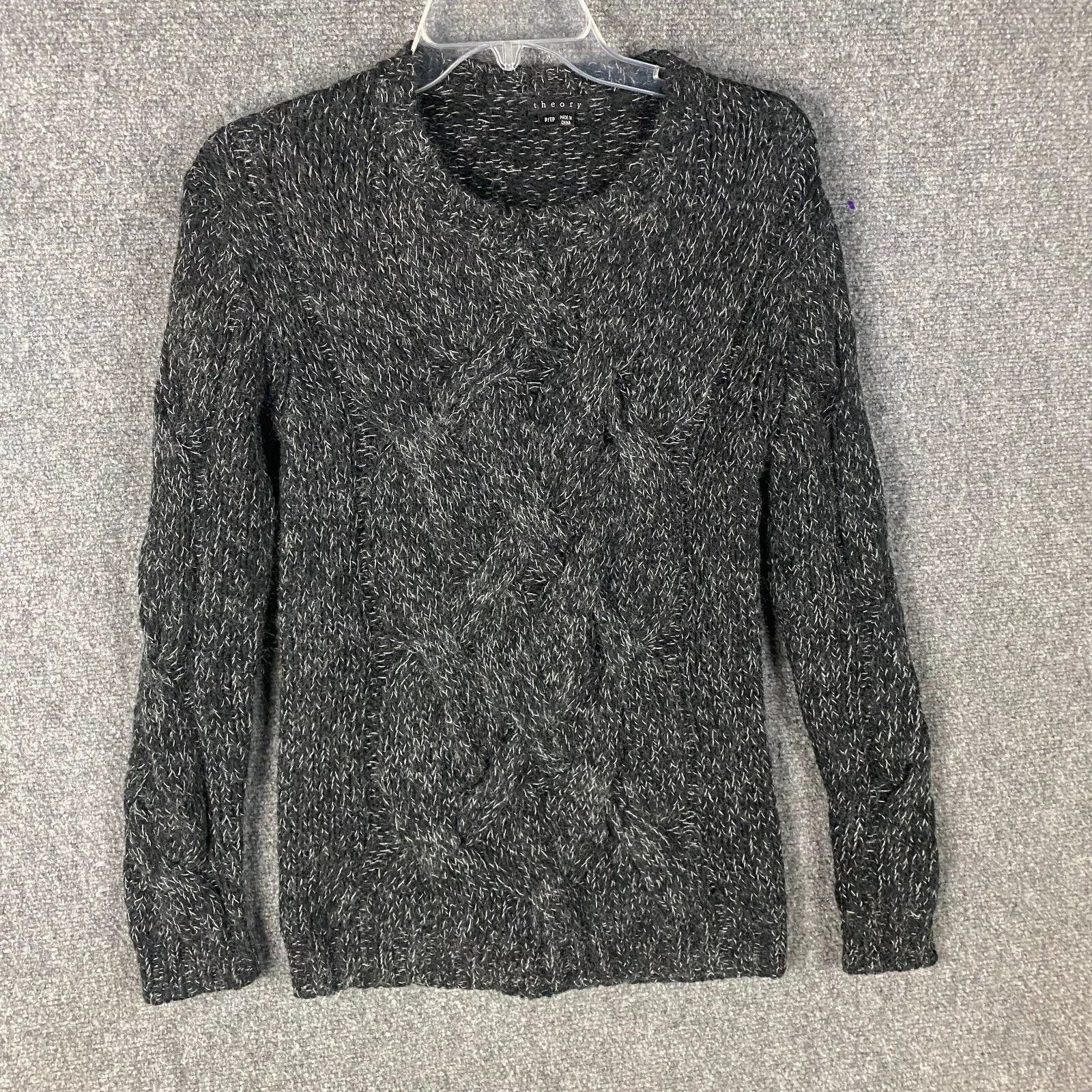 Theory Theory Sweater Women's P Knit Gray Wool Blend Adults Size S / US 4 / IT 40 - 1 Thumbnail