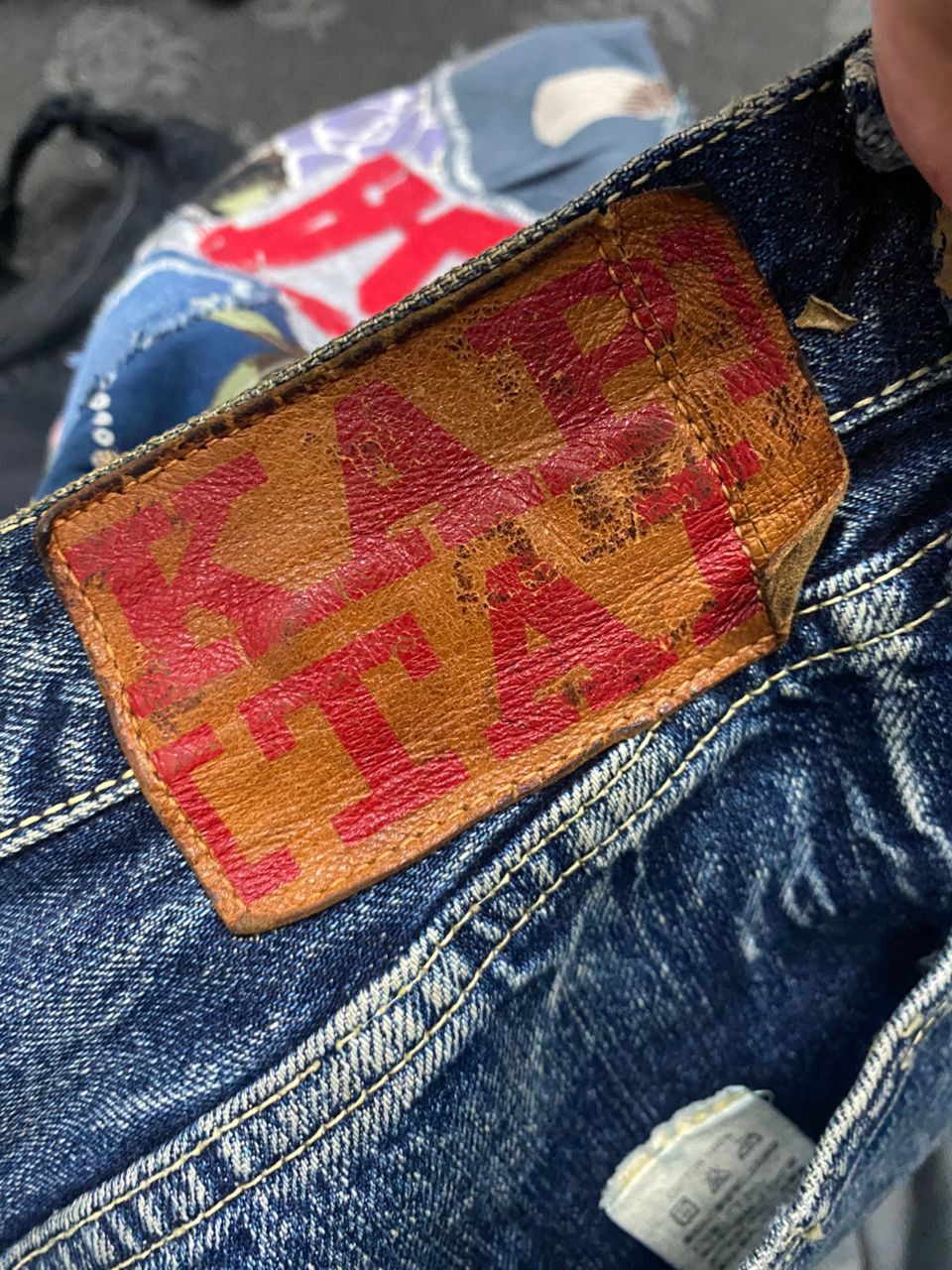 Kapital VINTAGE KAPITAL KIRO HIRATA HIPPIE SELVEGDE DENIM Size US 33 - 13 Thumbnail