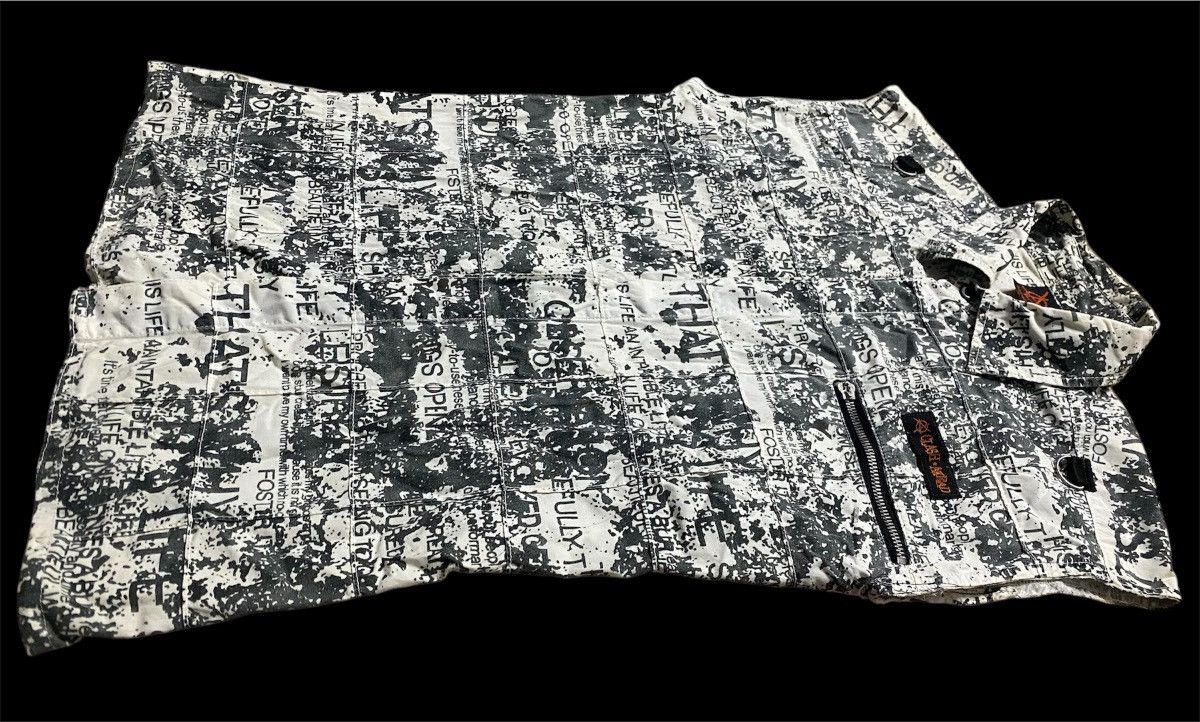 Vintage Anarchy Clash Ahead Patchwork Tailoring Design Sleeveless Size US XS / EU 42 / 0 - 7 Thumbnail