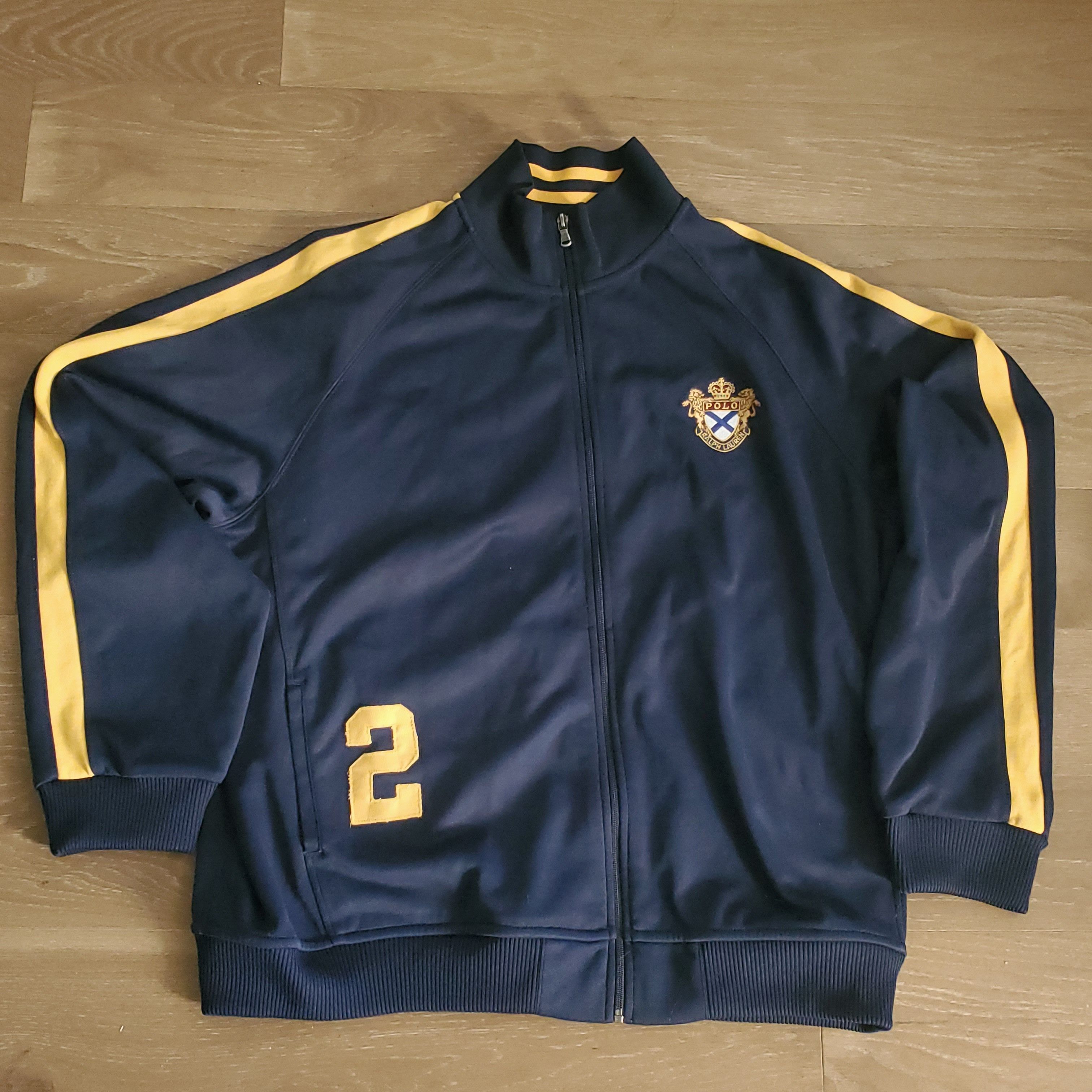 Polo Ralph Lauren Polo Ralph Lauren Gold Crest Lion Full Zip Jacket Size 2XL Size US XXL / EU 58 / 5 - 1 Thumbnail