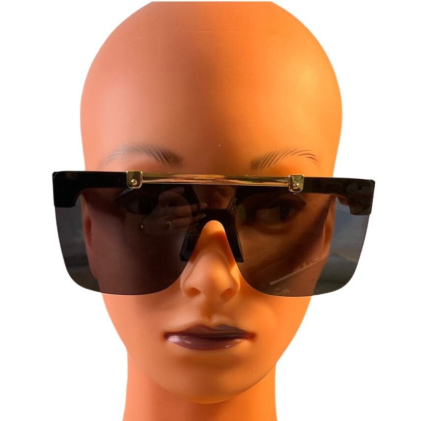 Other Zero UV Black Flip sunglasses with gold accents Size ONE SIZE - 1 Thumbnail