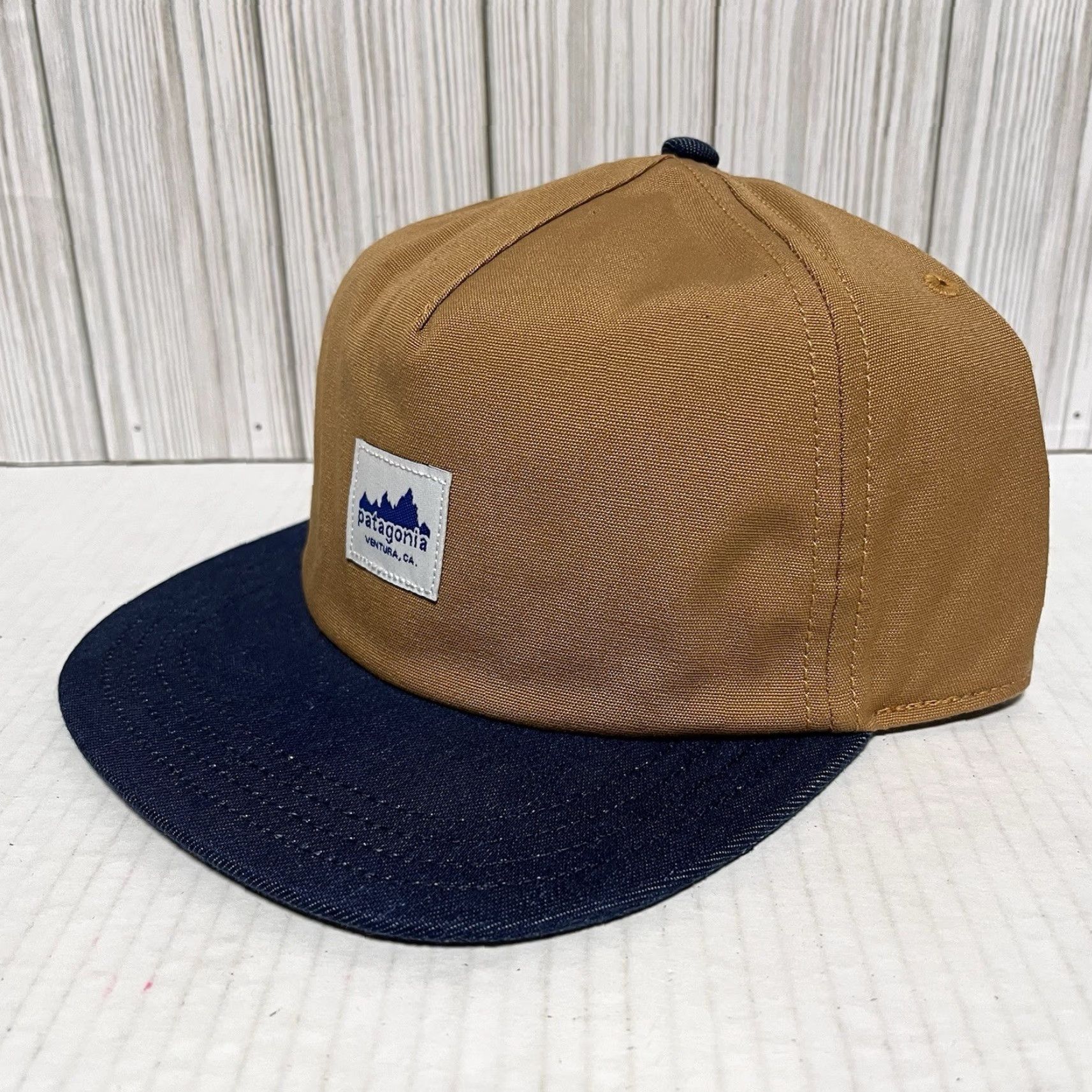 Patagonia Patagonia Hat Range Cap Snap Back Brown Tan Canvas Adjustable Men’s Adult NEW Size ONE SIZE - 3 Thumbnail