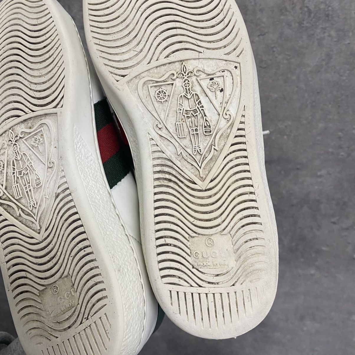 Gucci Gucci Ace Embroidered Shoes Sneakers Size US 5 / IT 35 - 12 Thumbnail
