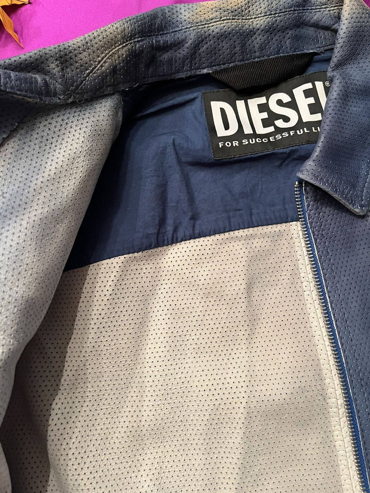 Diesel Diesel leather jacket Size US S / EU 44-46 / 1 - 9 Thumbnail